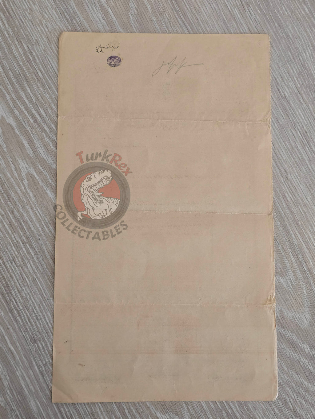 Ottoman 1914 Land Deed Garden in Ertuğrul Bilecik Title Armenian Family Armenia