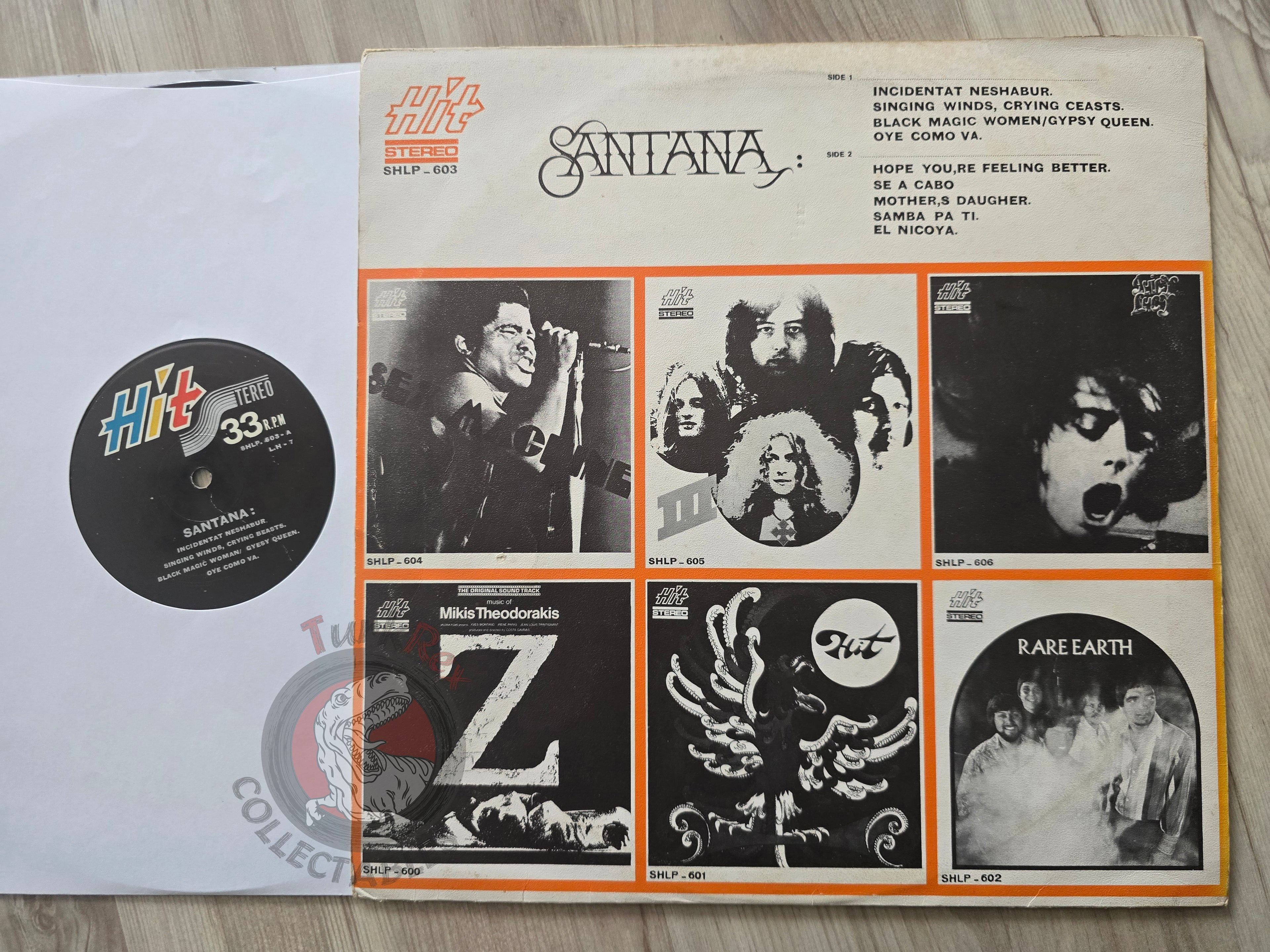 Santana – Santana Iranian Pressing Vinyl Iran Edition
