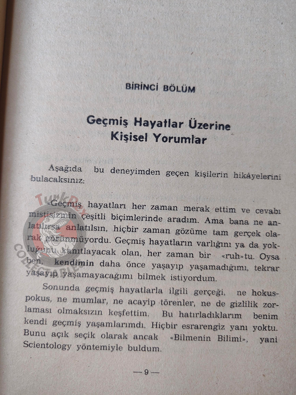 L. Ron Hubbard –  Have You Lived Before This Life? 1989 Turkish Book Turkey