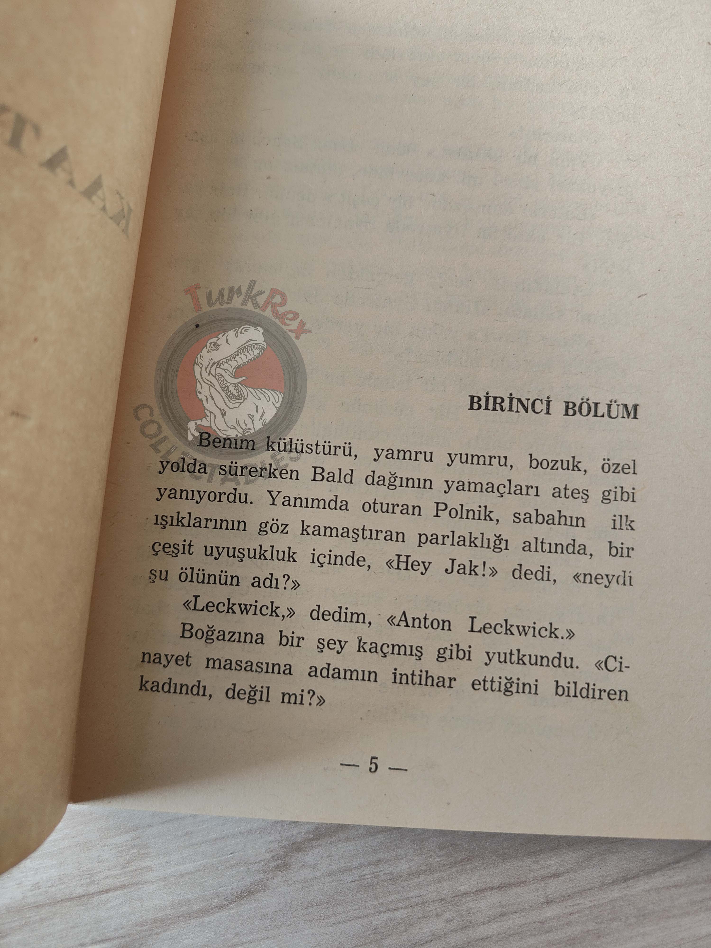 Lomax Quinn – Jack Brown #4 1971 Turkish Book Turkey