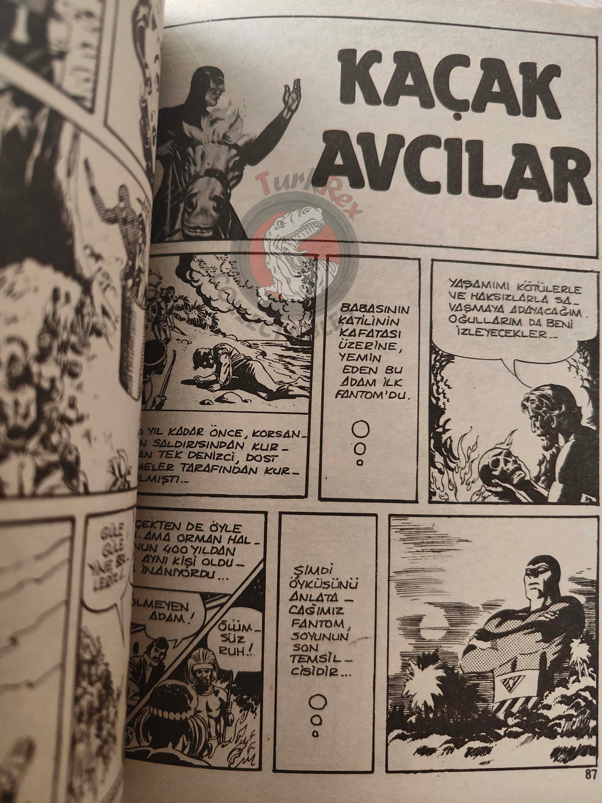 The Phantom #41 The Tree House Turkish Edition Comic Turkey