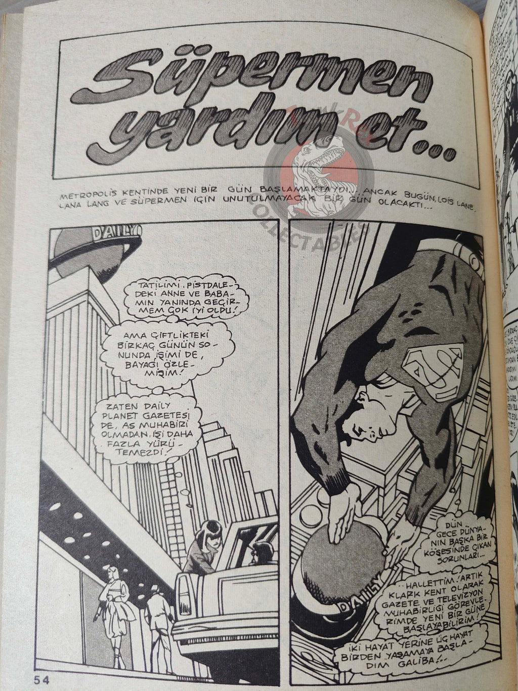 Superman #28 1984 Turkish Comic Turkey #307 #308 #309 #388 Supergirl Adventure Comics #409