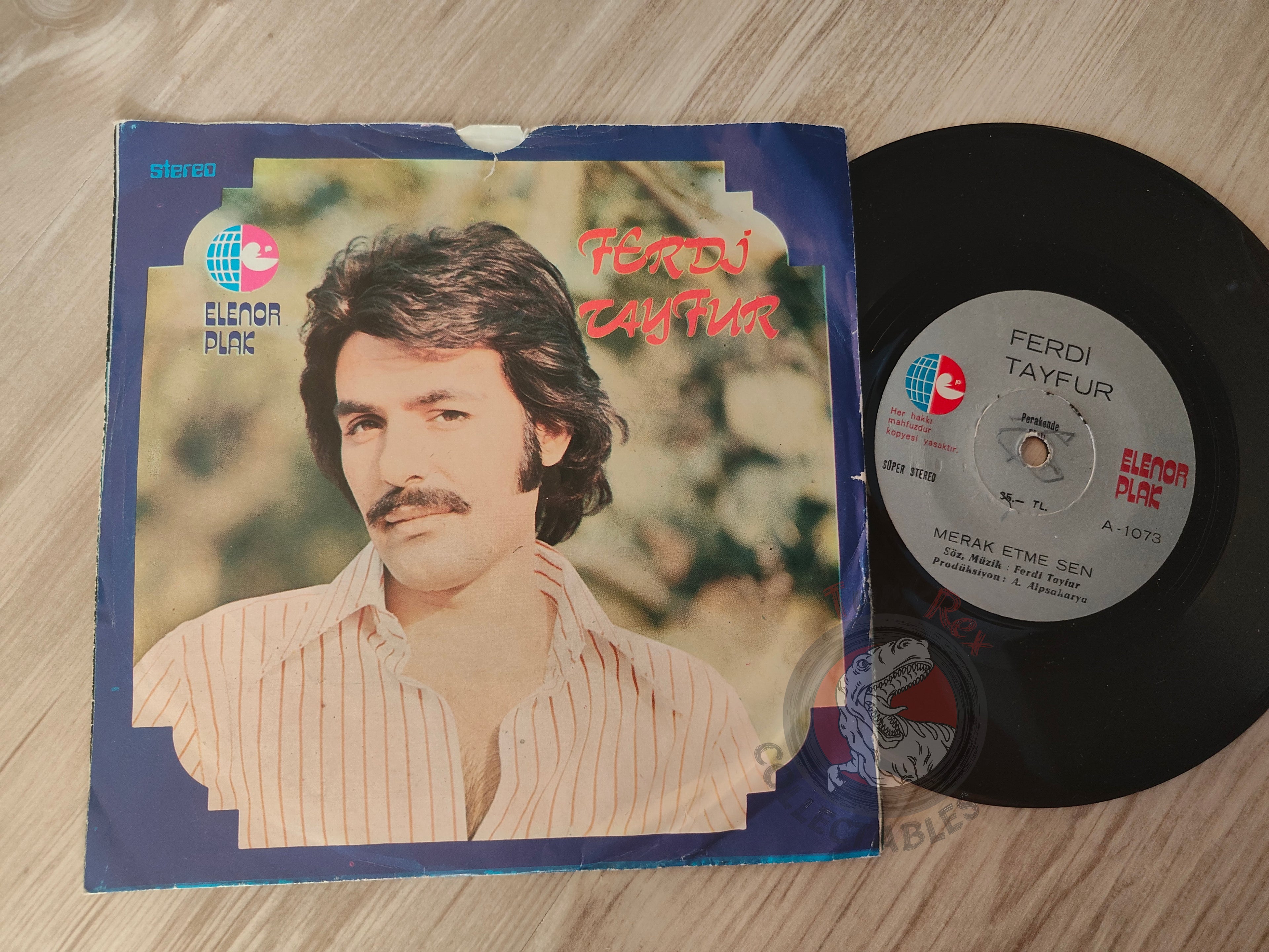 Ferdi Tayfur – Merak Etme Sen 7" Turkish Pressing Vinyl Turkey Edition 2