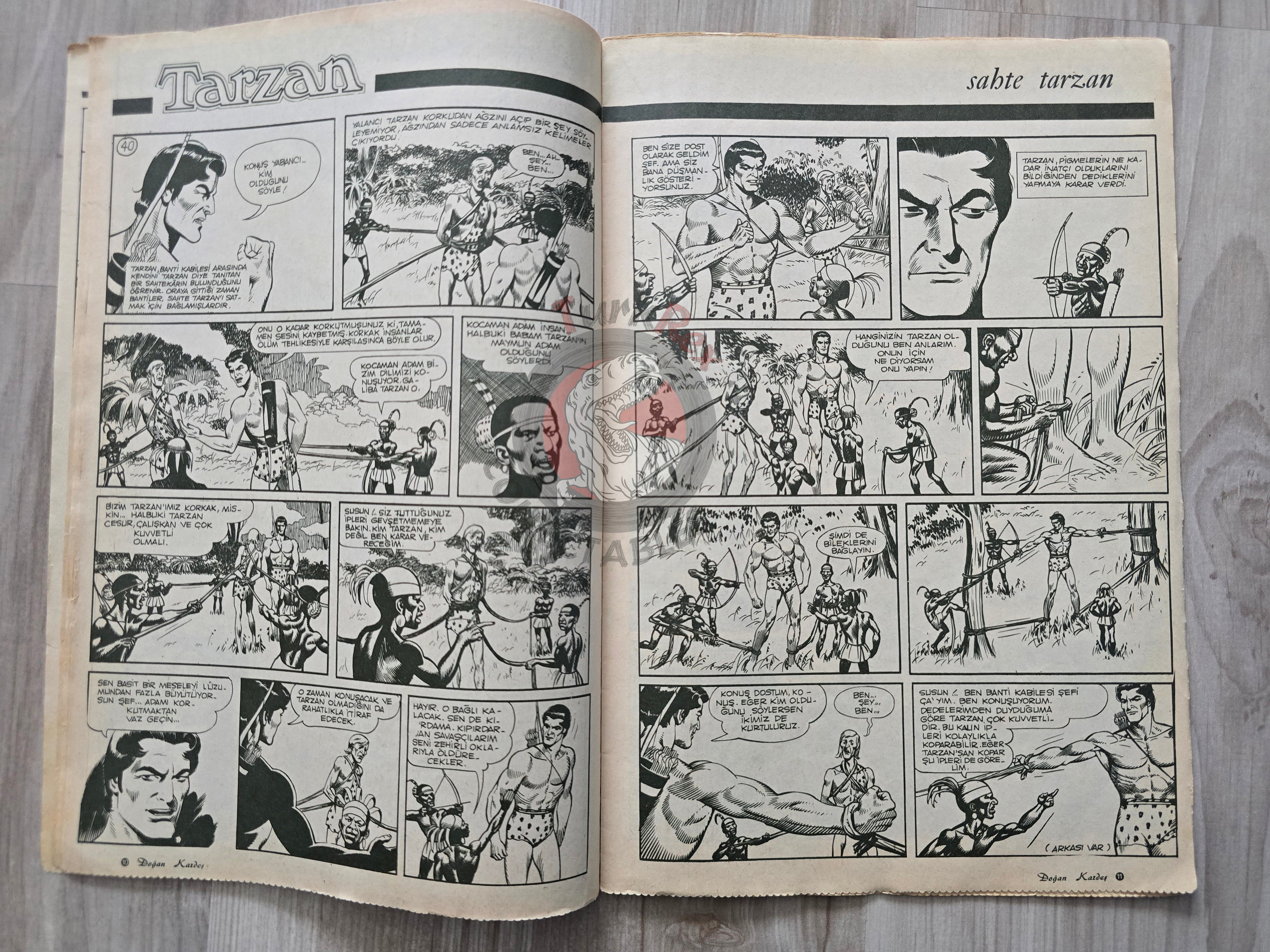 Doğan Kardeş 1971 Magazine #32 Turkish Comic Turkey Sinbad the Sailor Alice In Wonderland