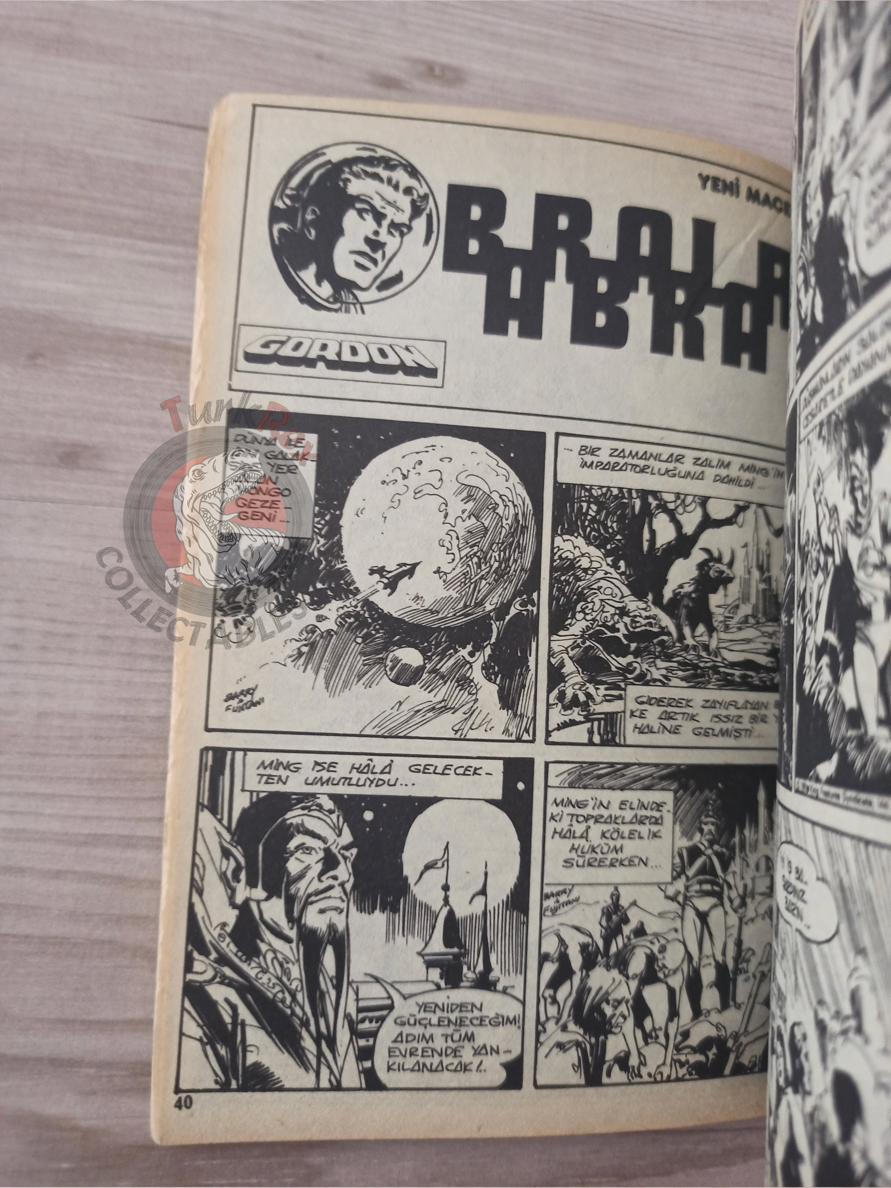 Flash Gordon Super Album #2 1980s Turkish Comic Turkey #115 #118 #119