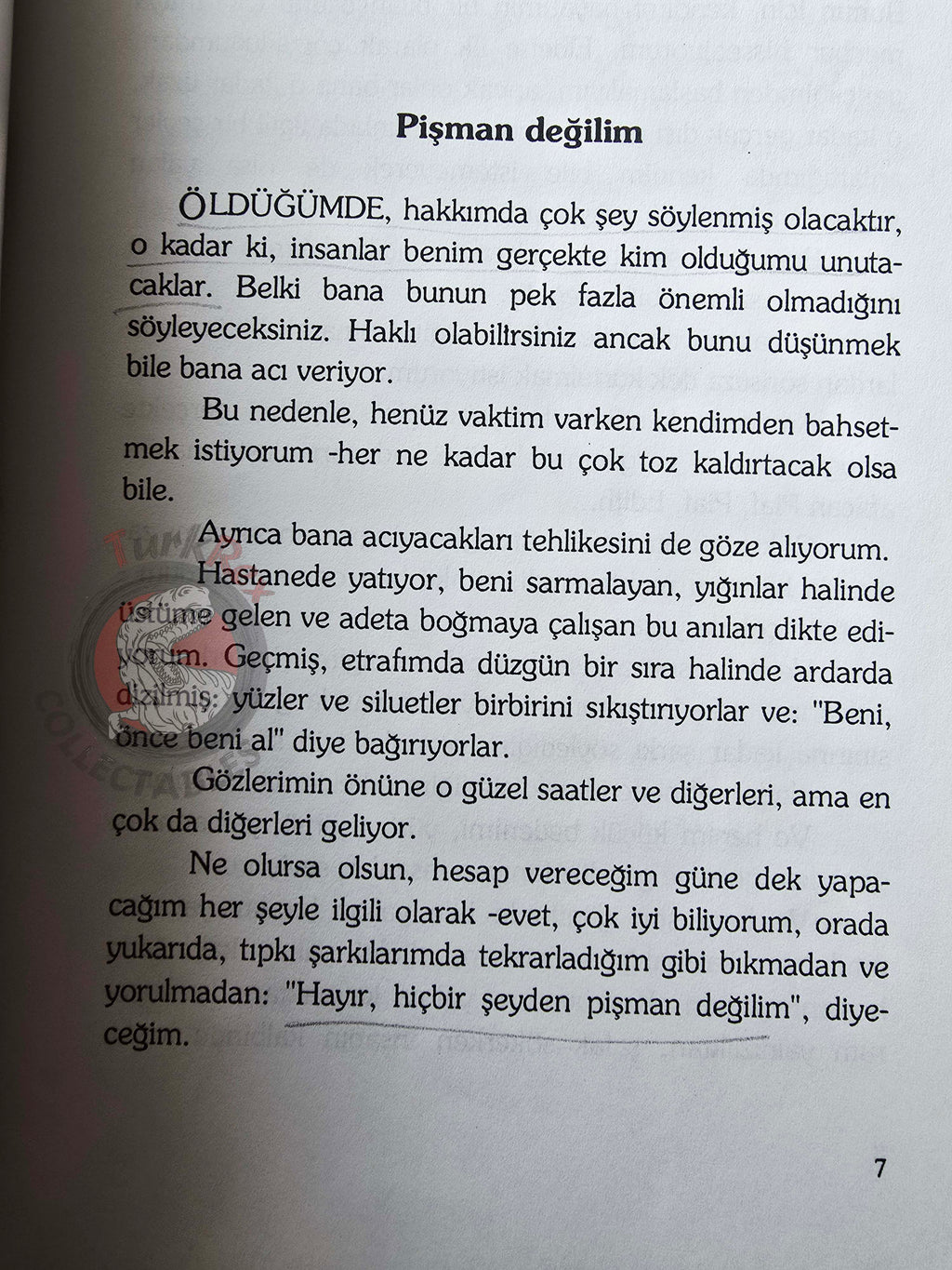 Edith Piaf – Mein Leben 1994 1st by Turkish Book Turkey My Life