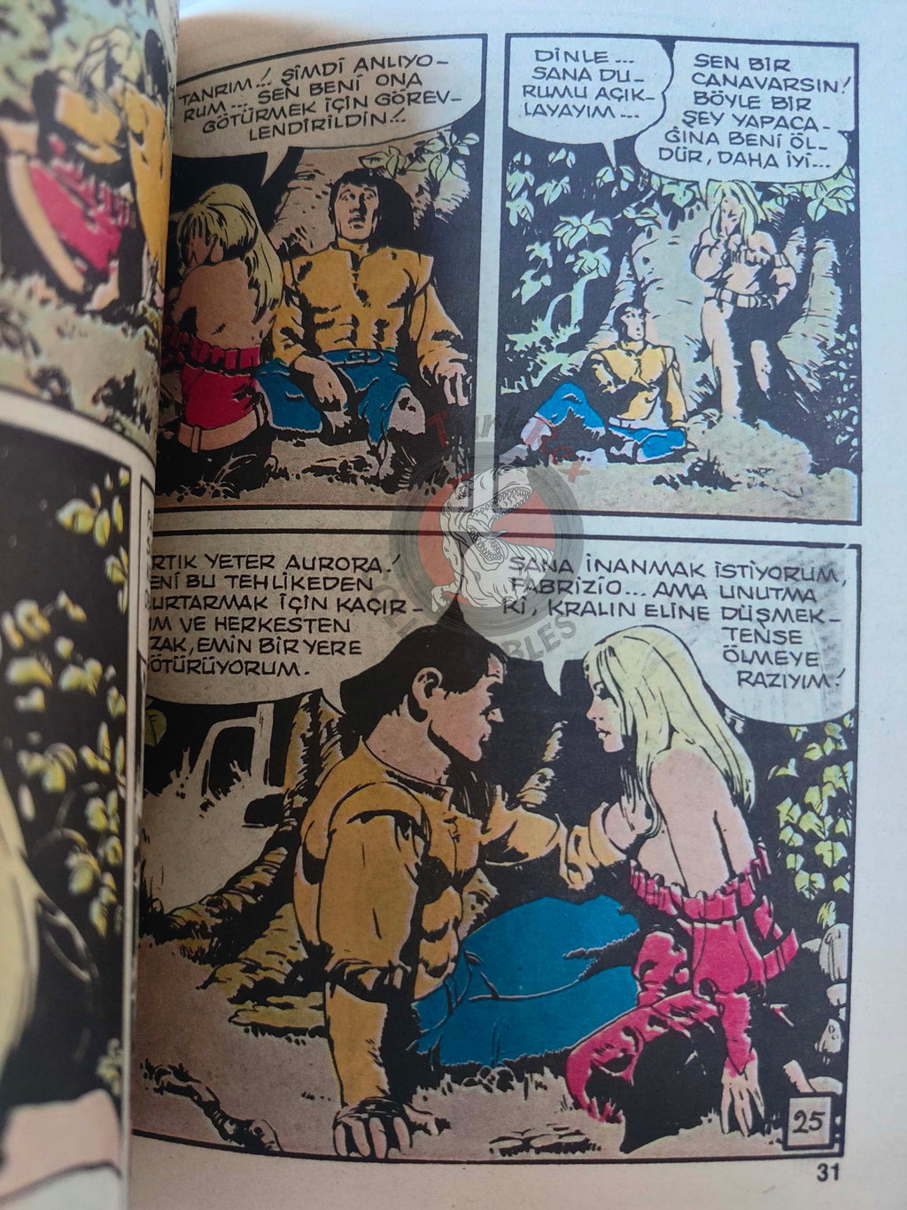 Iron Mask – Alexandre Dumas Turkish Comic Turkey Classics Illustrated