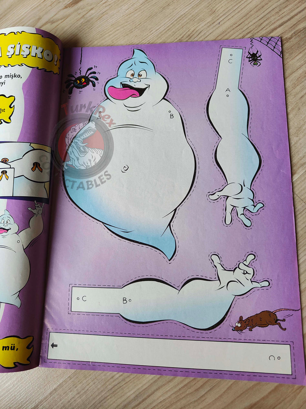 Casper the Friendly Ghost Magazine – Issue #27 1997 Turkish Comic Turkey
