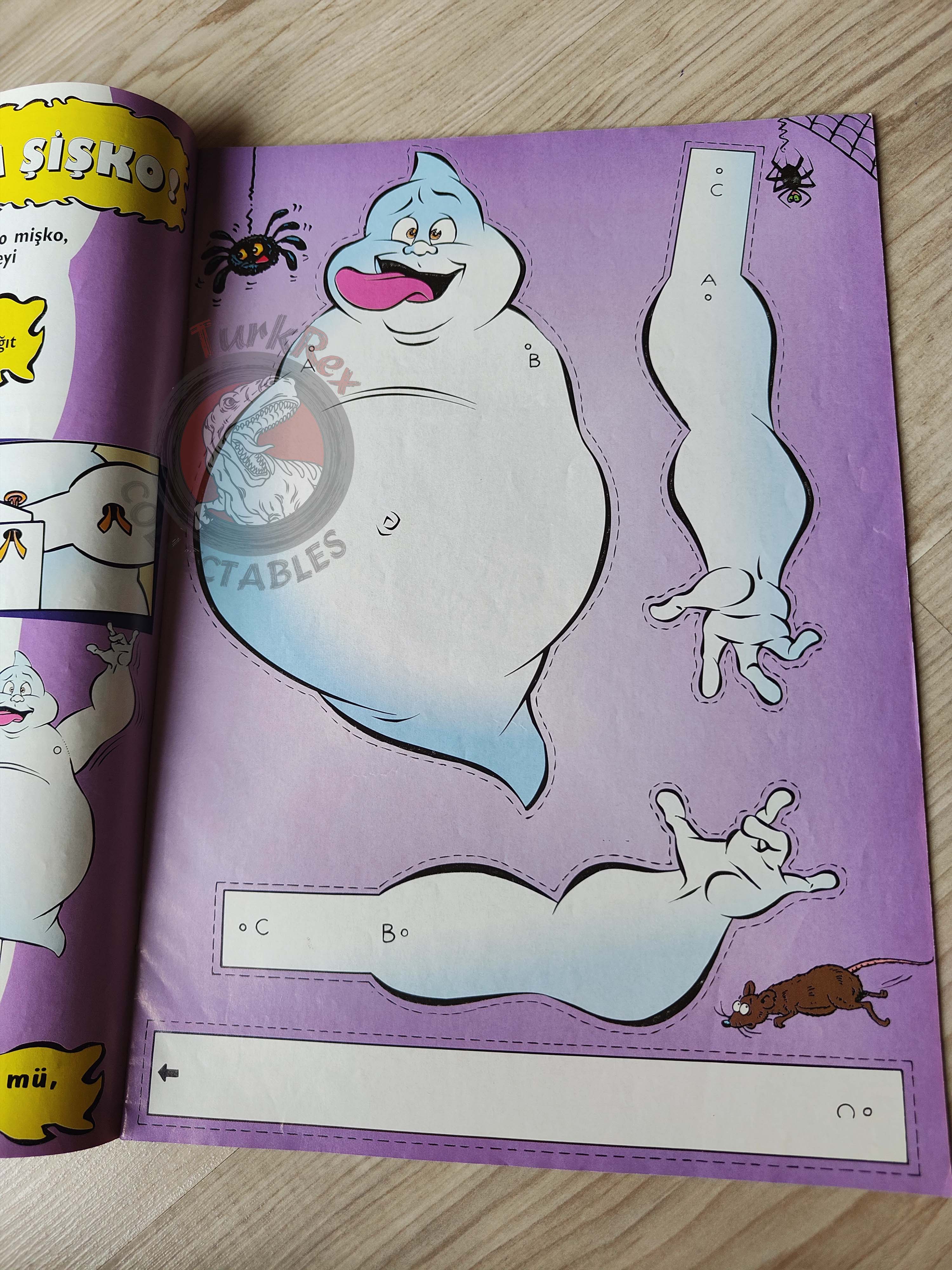 Casper the Friendly Ghost Magazine – Issue #27 1997 Turkish Comic Turkey