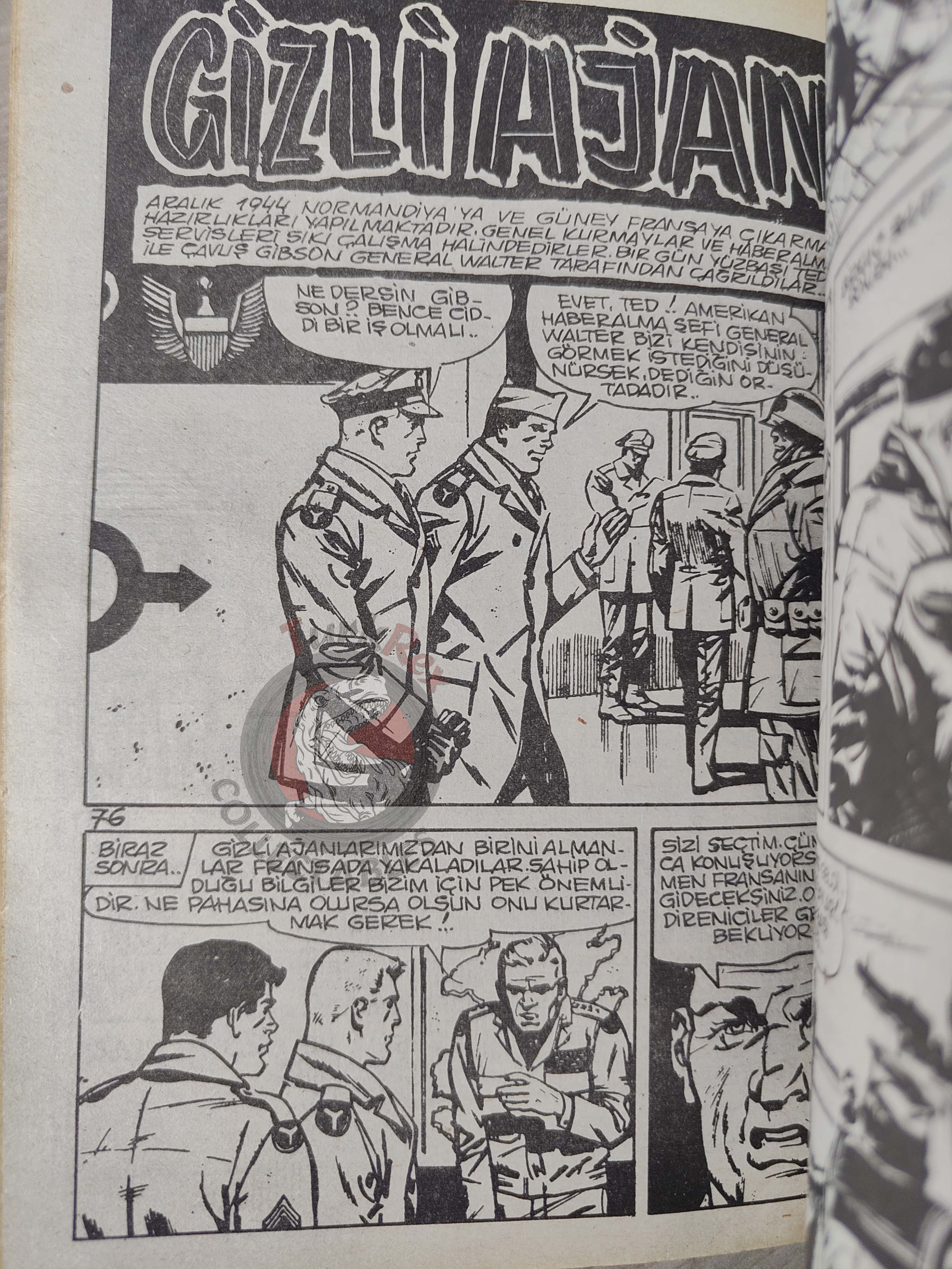War Picture Library Special #5 1982 Turkish Comic Turkey WW2 stories
