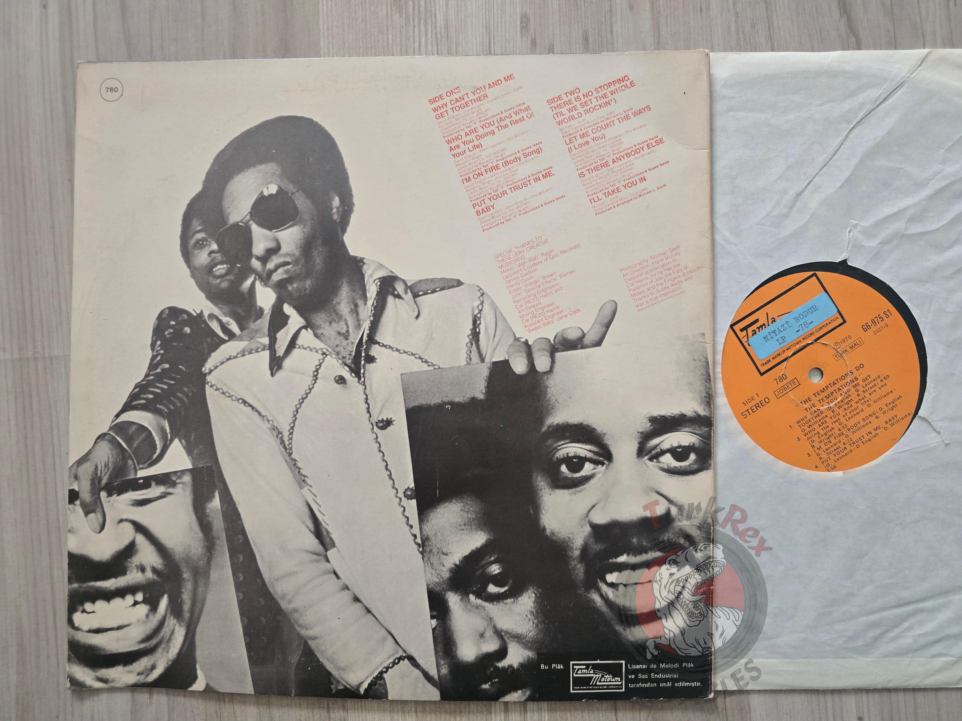 The Temptations – Do The Temptations Turkish Pressing Vinyl Turkey Edition