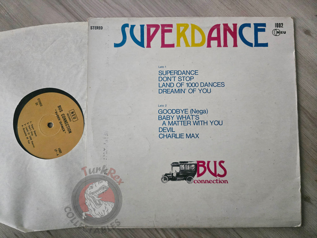 Bus Connection – Superdance Turkish Pressing Vinyl Turkey Edition