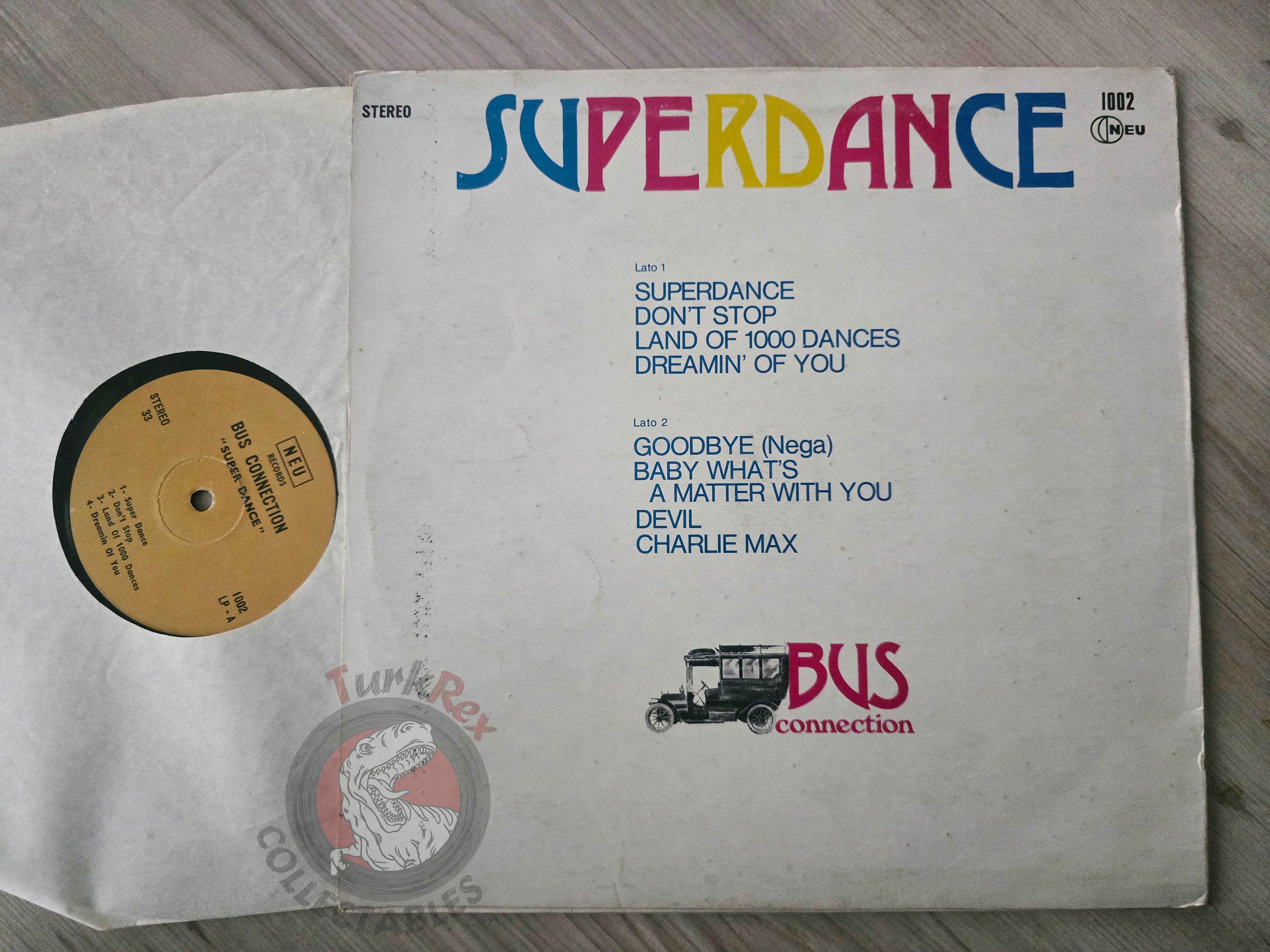 Bus Connection – Superdance Turkish Pressing Vinyl Turkey Edition