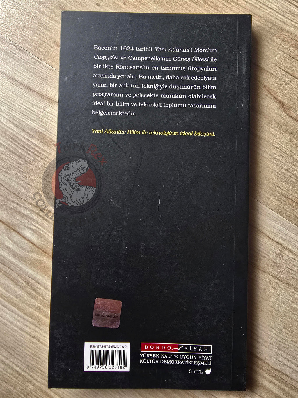 Francis Bacon – New Atlantis 2007 Turkish Book Turkey