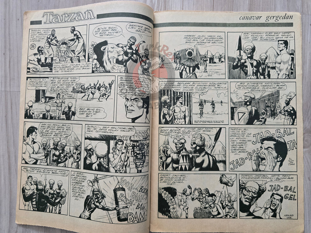 Doğan Kardeş 1971 Magazine #27 Turkish Comic Turkey Sinbad the Sailor Gulliver’s Travels Sibylline