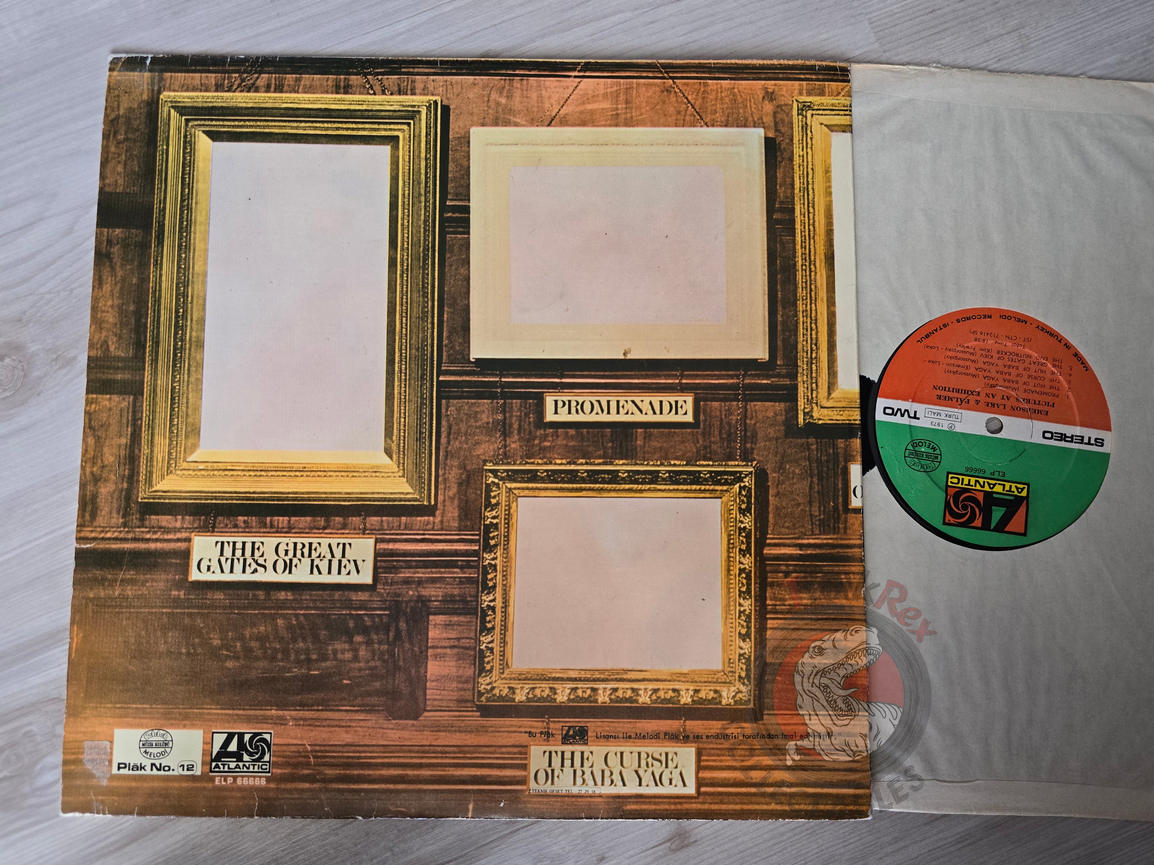 Emerson, Lake & Palmer – Pictures At An Exhibition Turkish Pressing Vinyl Turkey Edition