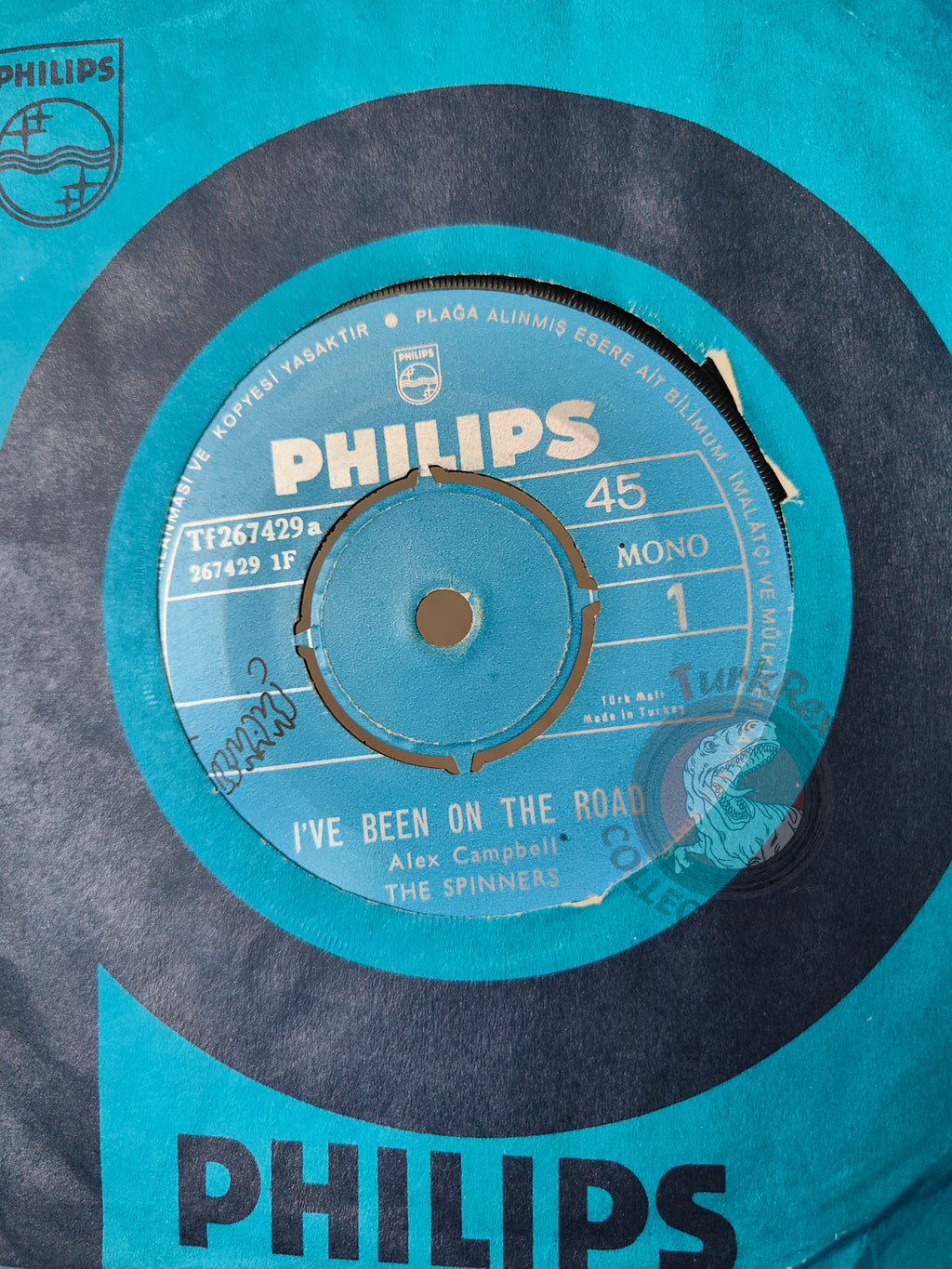 The Spinners –  I've Been On the Road 7" Turkish Pressing Vinyl Turkey Edition