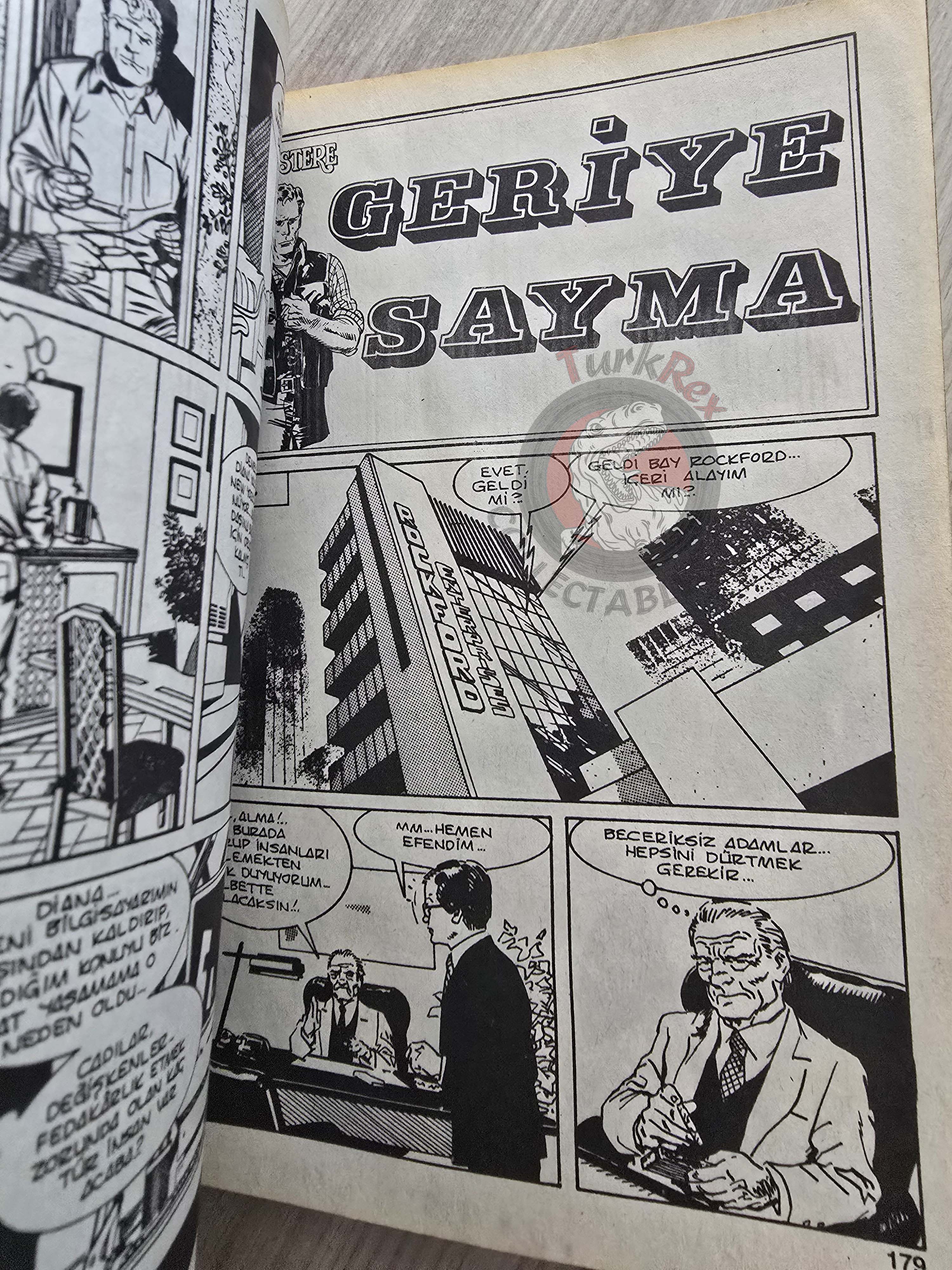 Martin Mystère #38 Caccia Alla Strega 80s Turkish Comic Turkey #91 #92 #93