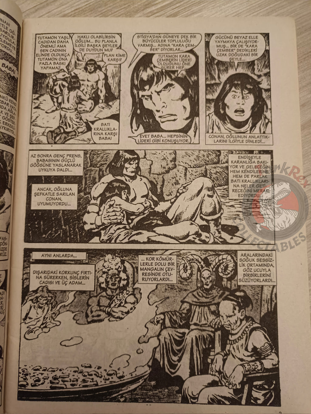 Kral Conan #17 King Conan #1 #2 #3 Turkish Comic Turkey SSOC #50