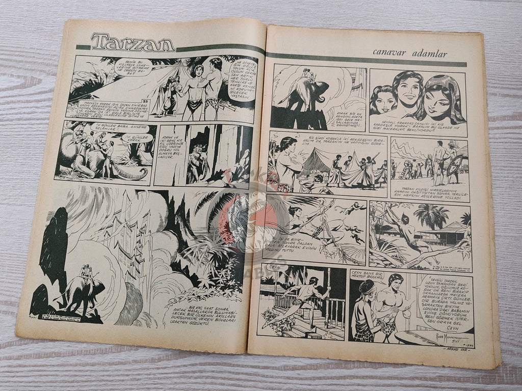 Doğan Kardeş 1969 Magazine #35 Turkish Comic Turkey Pinocchio, Captain Scarlet, Lady Penelope