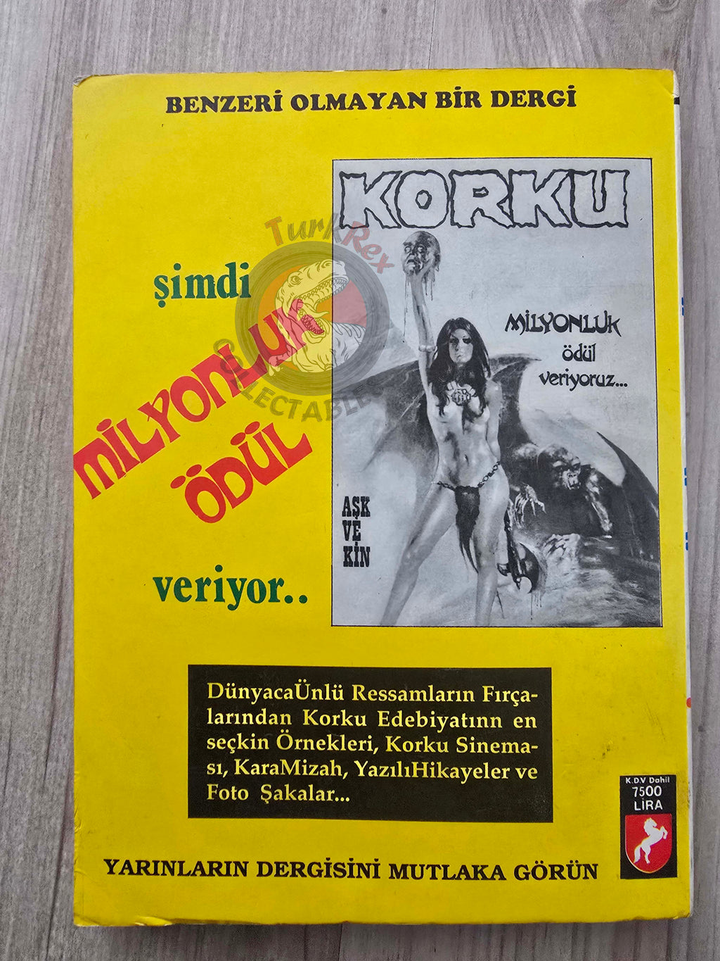 Martin Mystère #14 Il Segreto del Monastero 80s Turkish Comic Turkey #45 #47