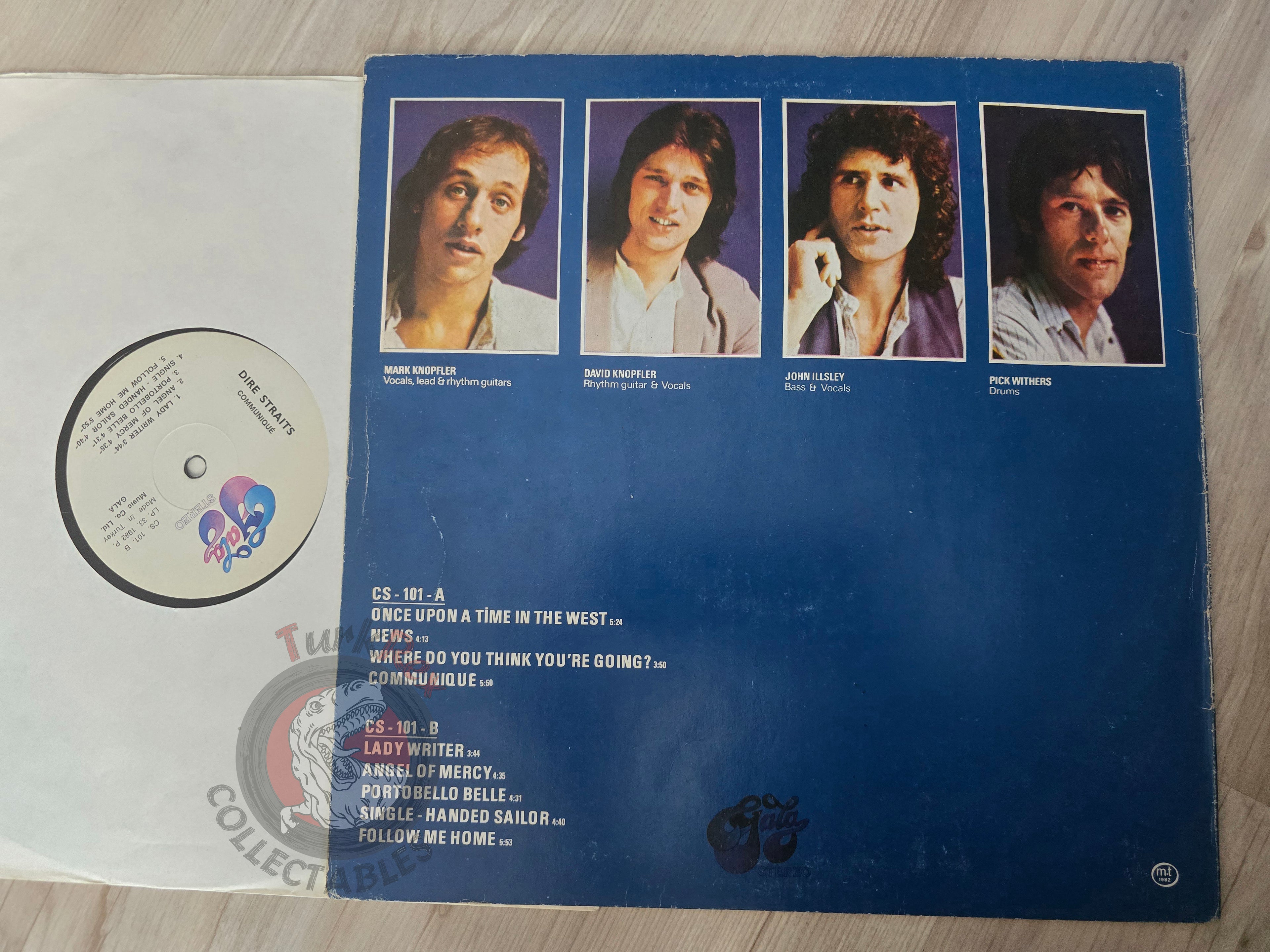Dire Straits – Communiqué Turkish Pressing Vinyl Turkey Edition