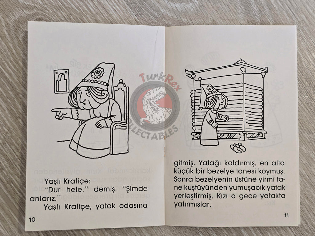 Hans Christian Andersen –  The Real Princess  1994 Turkish Book Turkey Illustrated