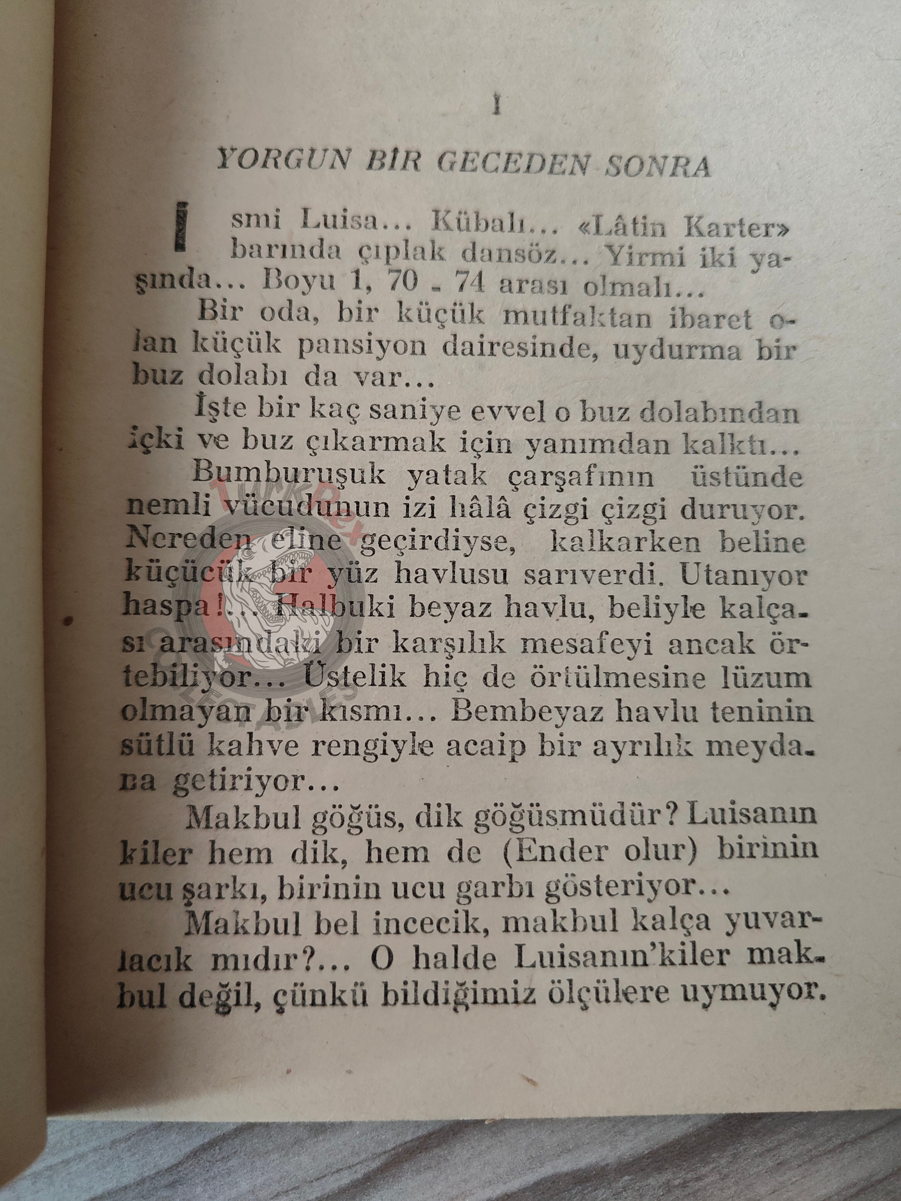 Mickey Spillane – Mike Hammer Mavi Elmasın Sırrı 1955 1st Turkish Book Turkey