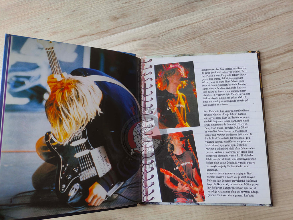 Nirvana Biography Book 2007 HC 1st by Turkish Writer Book Turkey