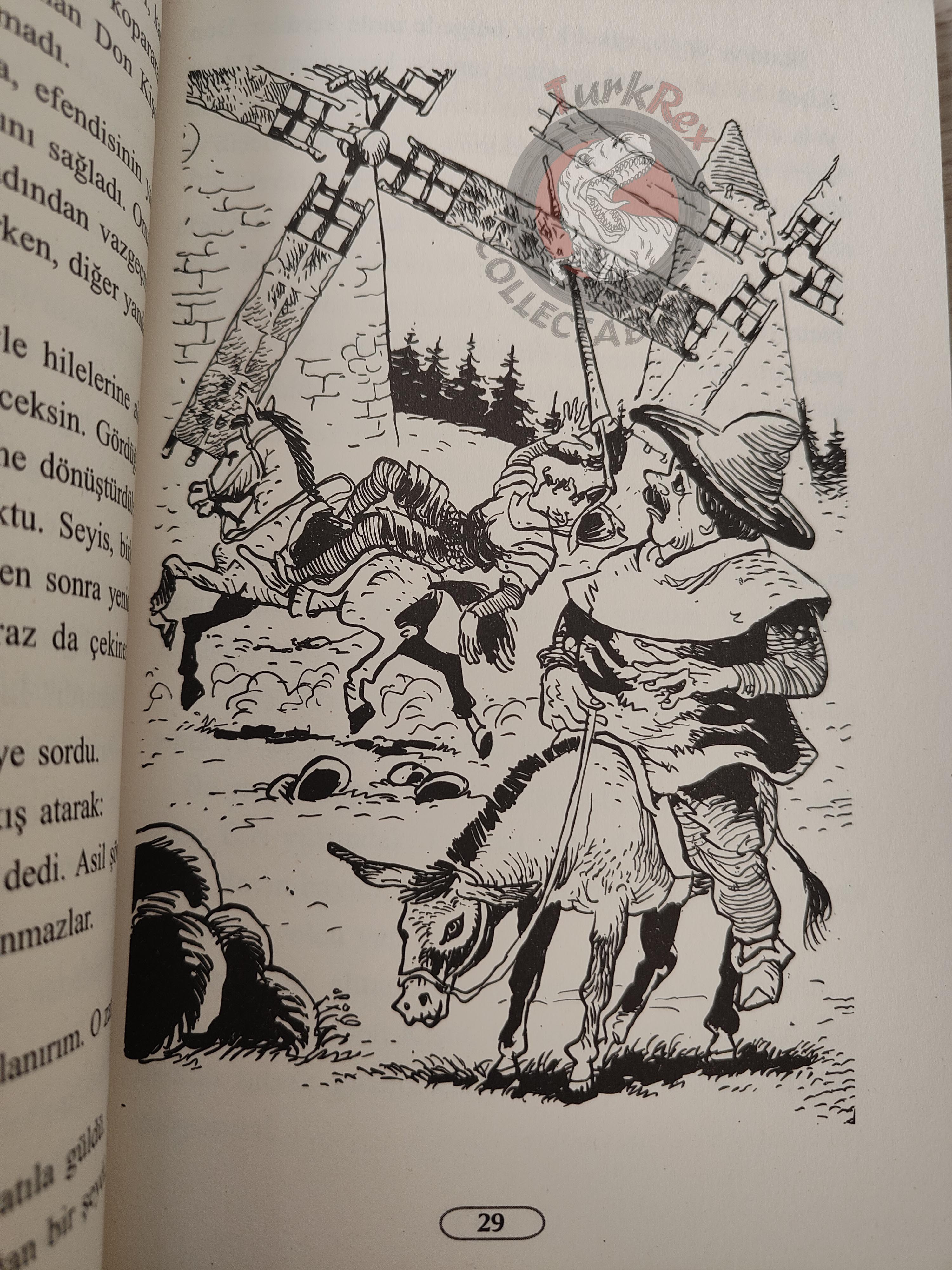 Miguel de Cervantes – Don Quixote 2007 Turkish Book Turkey Illustrated