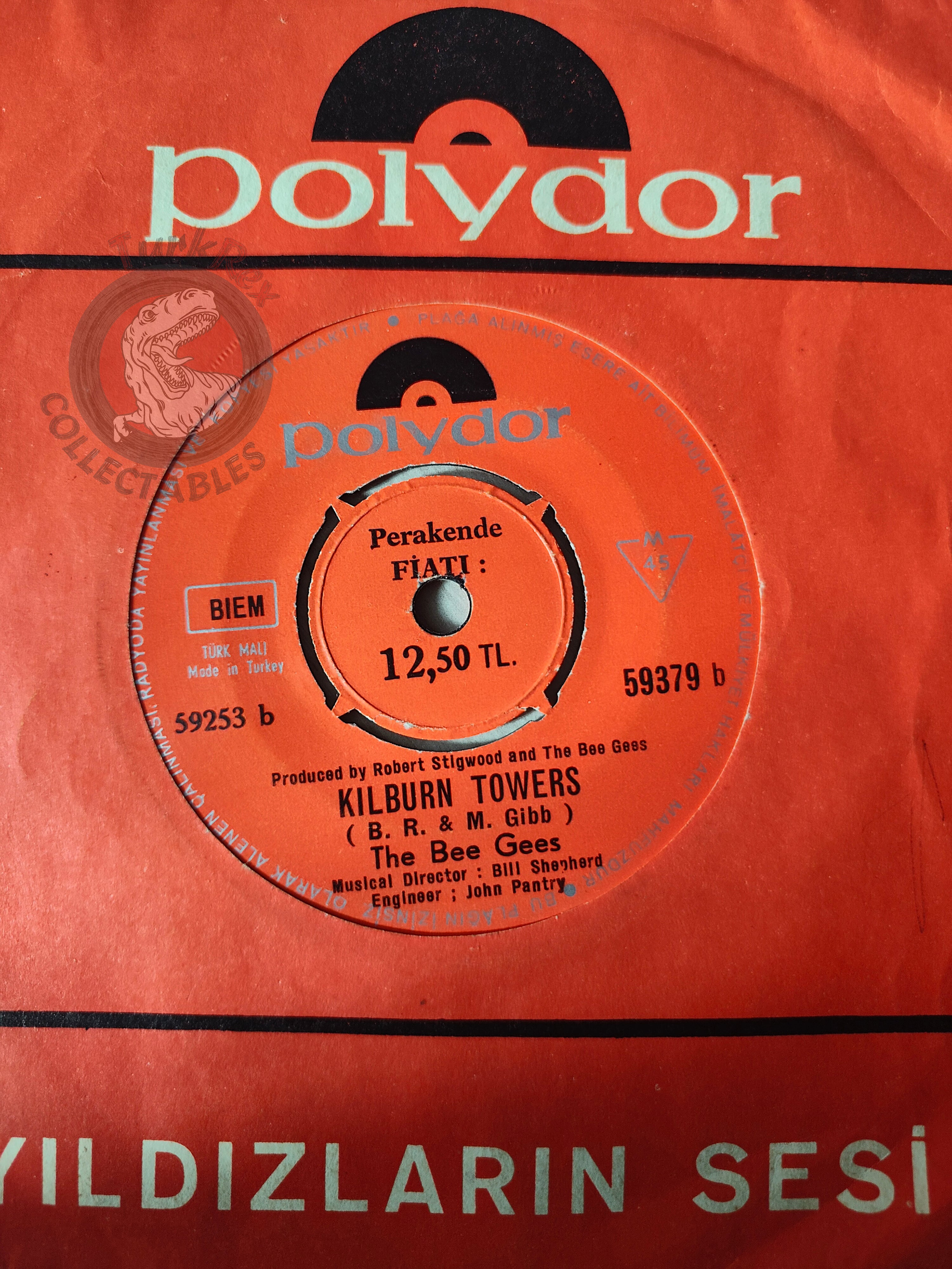 The Bee Gees – I Started A Joke 7" Turkish Pressing Vinyl Turkey Edition