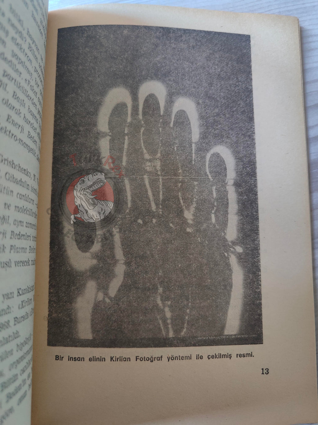 Kirlian Photography 1979 Turkish Book Turkey Parapsychology Bioenergy