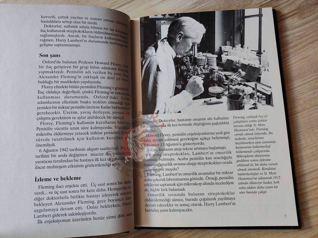 Beverley Birch – Alexander Fleming 1996 HC Turkish Book Turkey