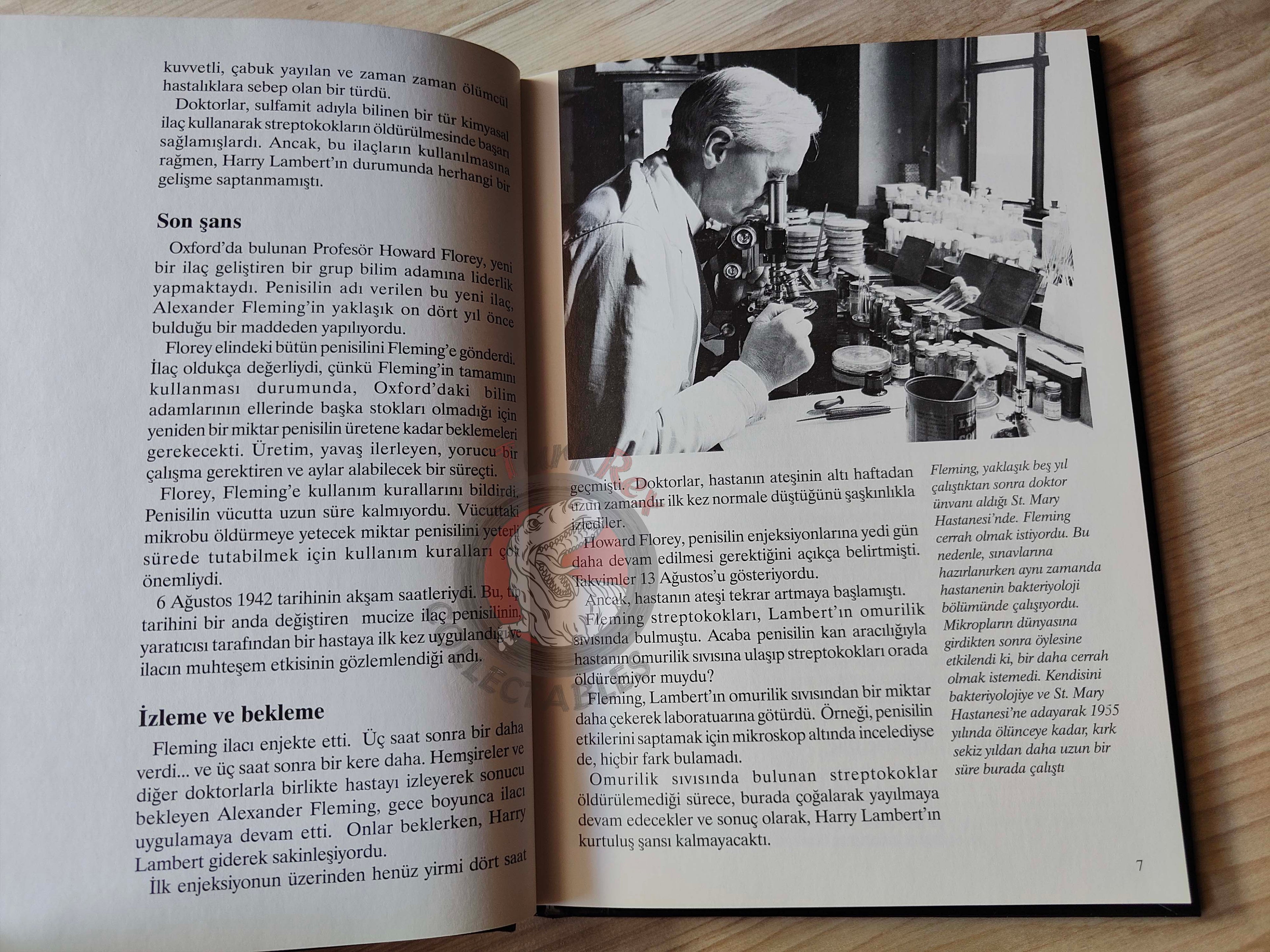 Beverley Birch – Alexander Fleming 1996 HC Turkish Book Turkey