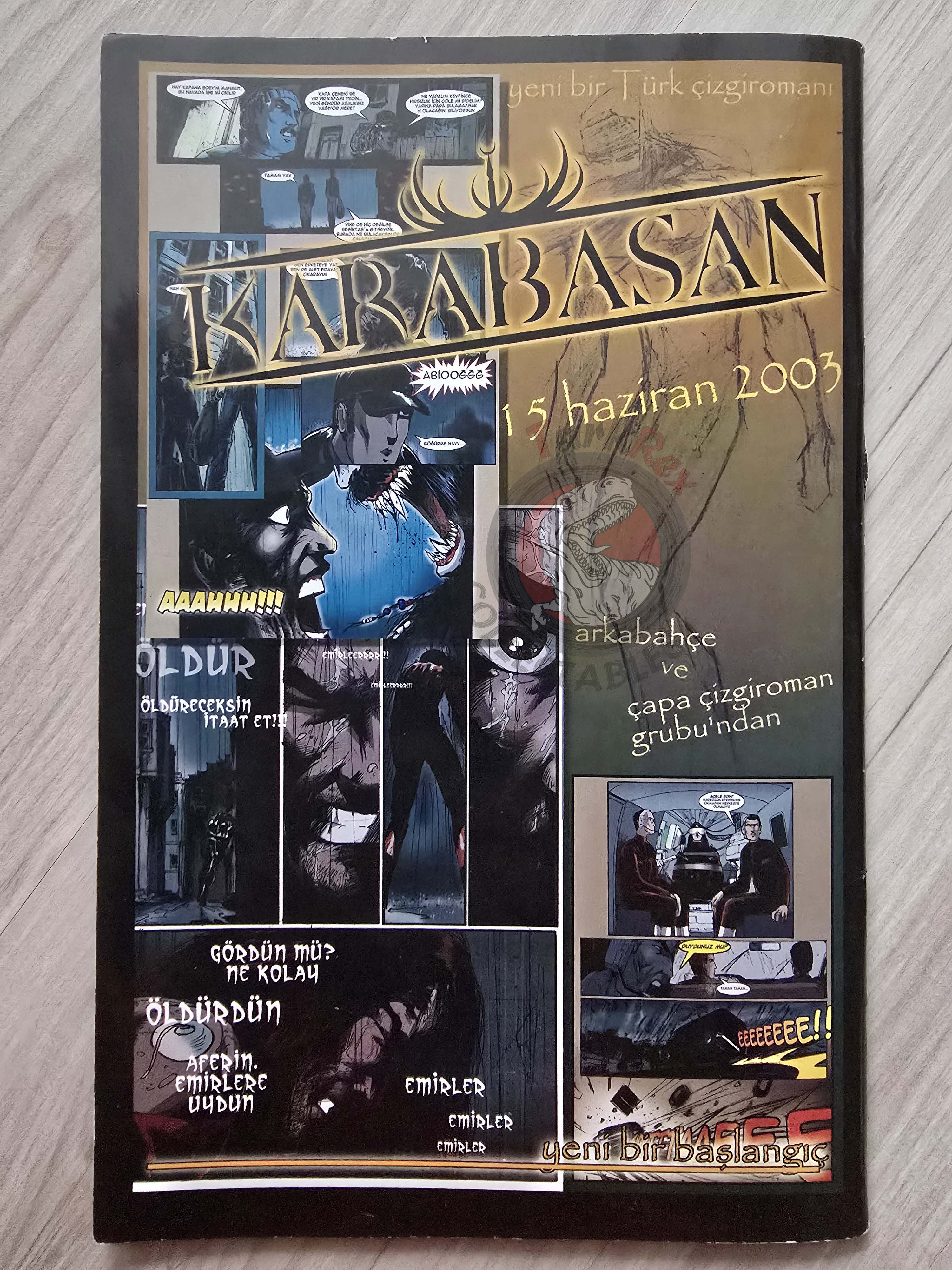 X-Men X2: The Movie 2003 Turkish Comic Turkey Official Movie Adaption