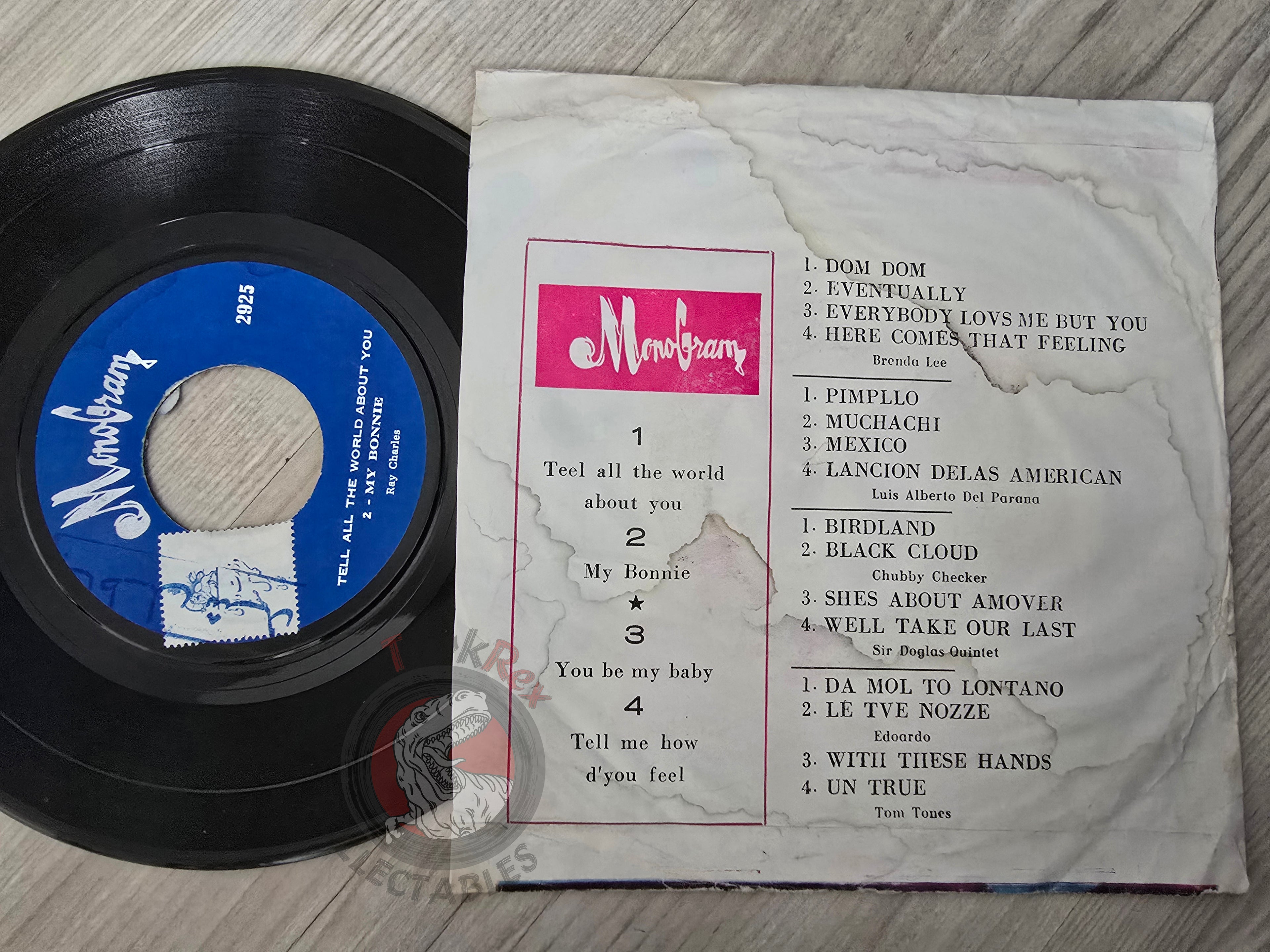 Ray Charles – Tell All The World About You 7" Iran Pressing Vinyl Iranian Edition