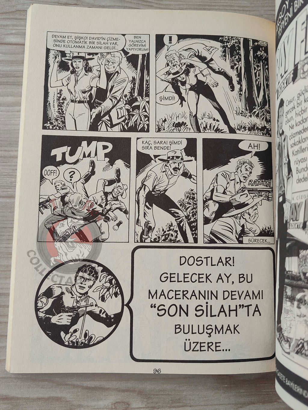 Mister No #7 1999 Il Complotto #201 Turkish Comic Turkey Bonelli