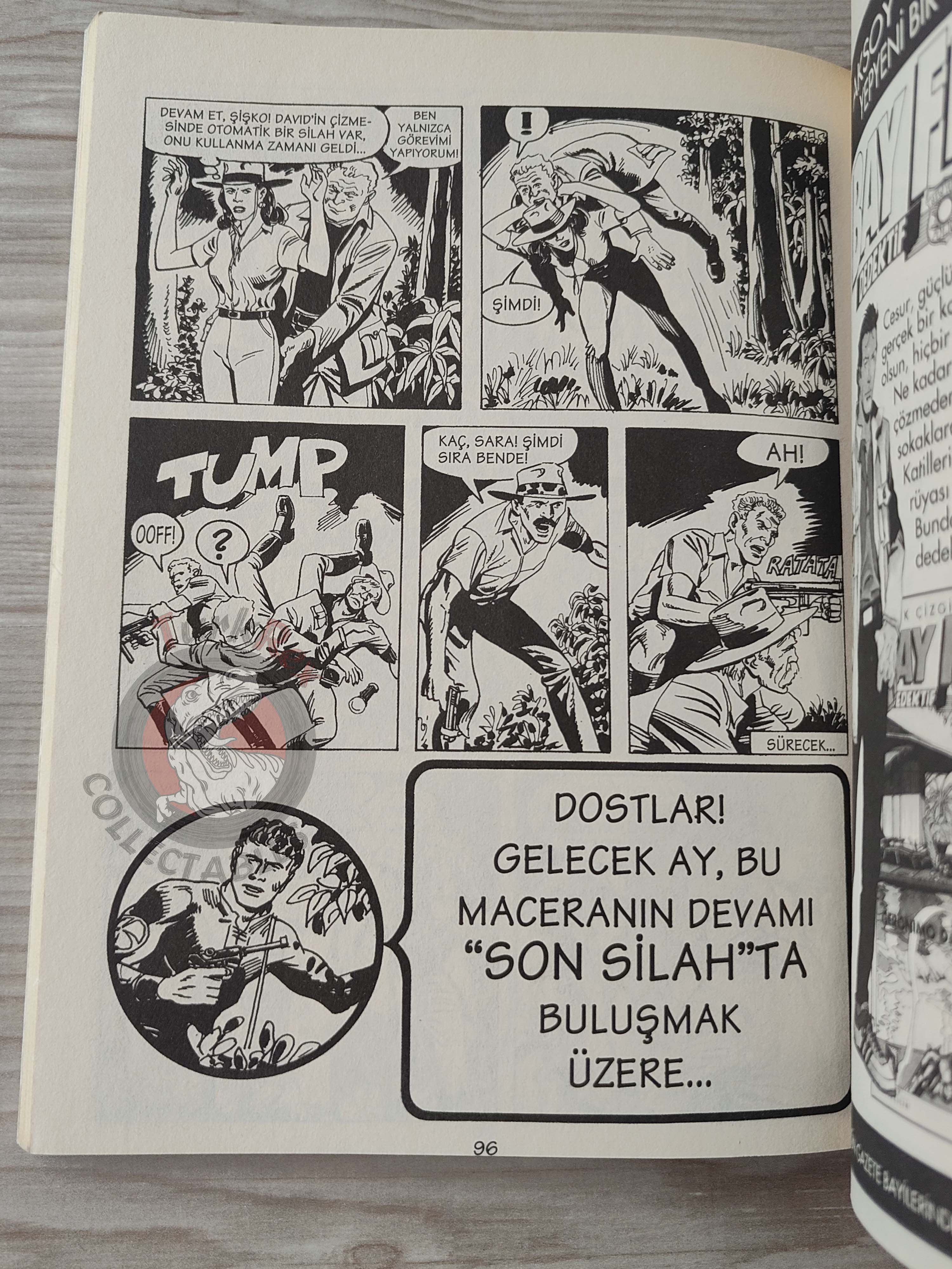Mister No #7 1999 Il Complotto #201 Turkish Comic Turkey Bonelli