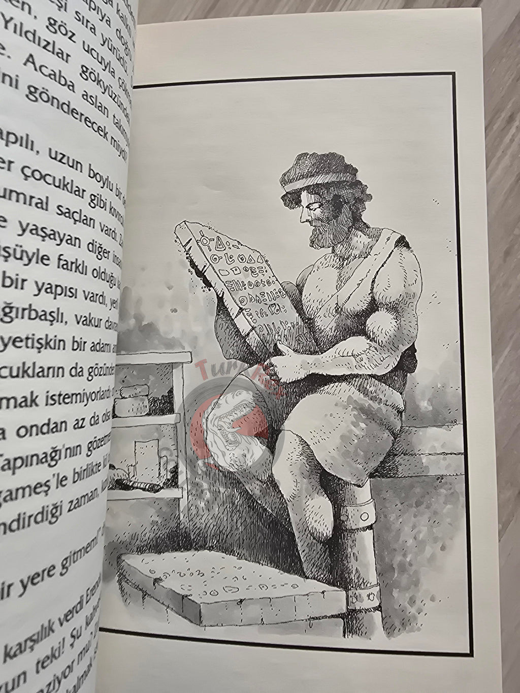 Gilgamesh – Robert Krugmann 2003 Turkish Book Turkey Illustrated by Turkish Artist