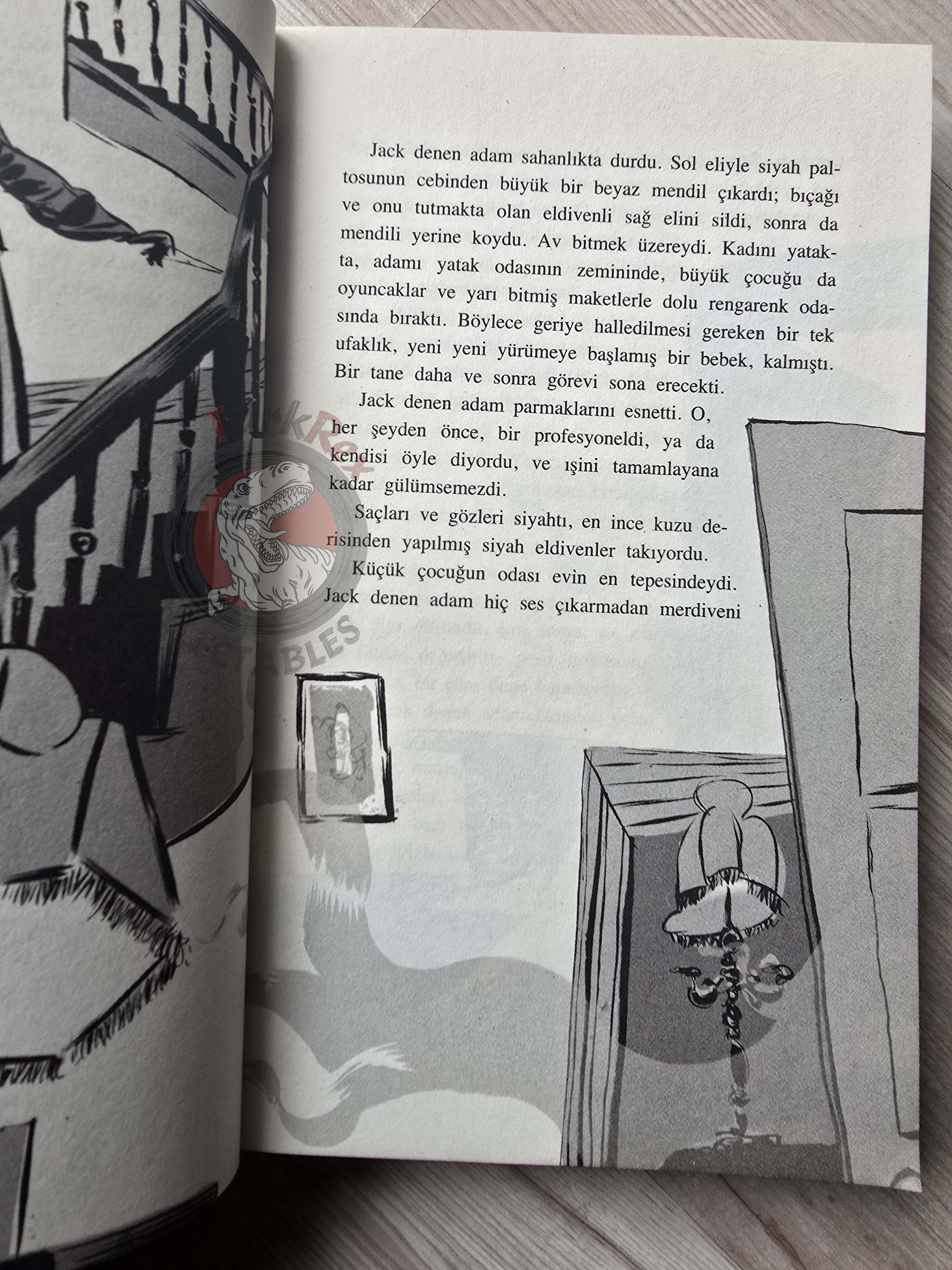 Neil Gaiman – The Graveyard Book 2015 Turkish Book Turkey Illustrated