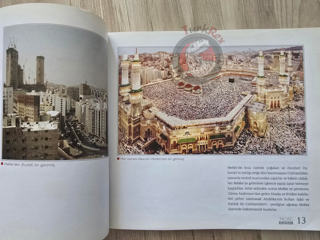 Hejaz Album: The Holy Lands in Photographs Turkish Book Turkey Mecca Kaaba