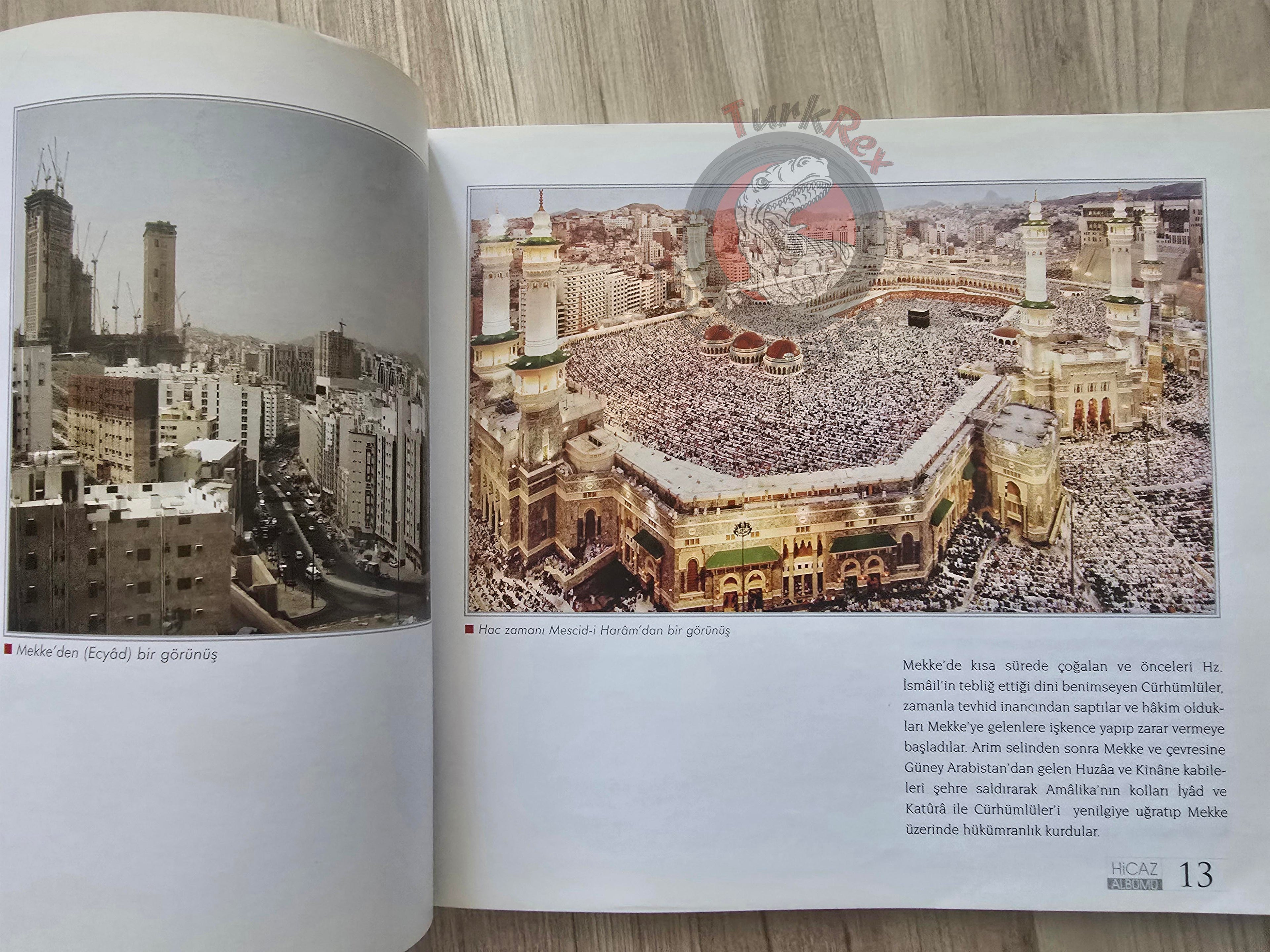 Hejaz Album: The Holy Lands in Photographs Turkish Book Turkey Mecca Kaaba