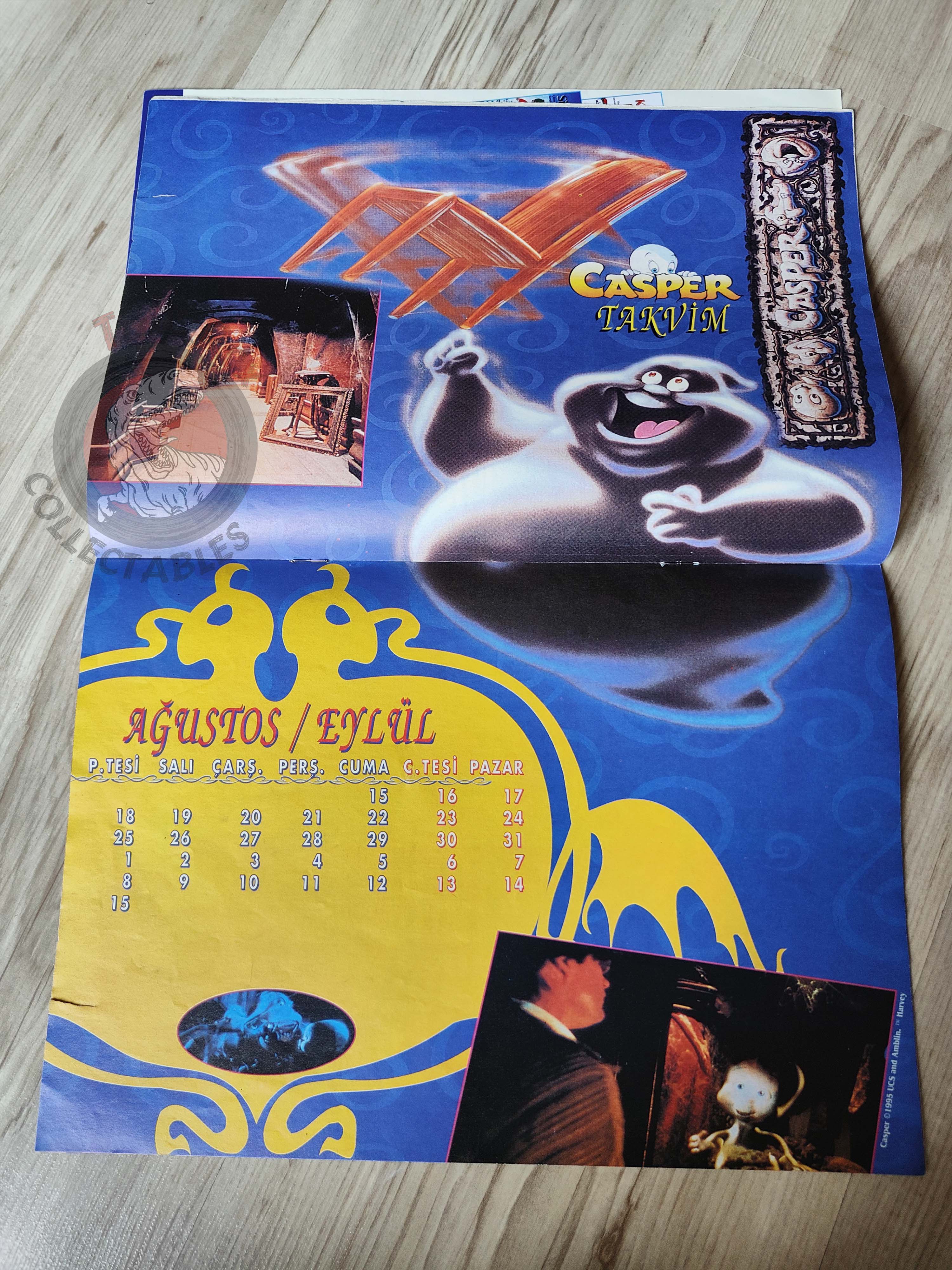 Casper the Friendly Ghost Magazine – Issue #24 1997 Turkish Comic Turkey
