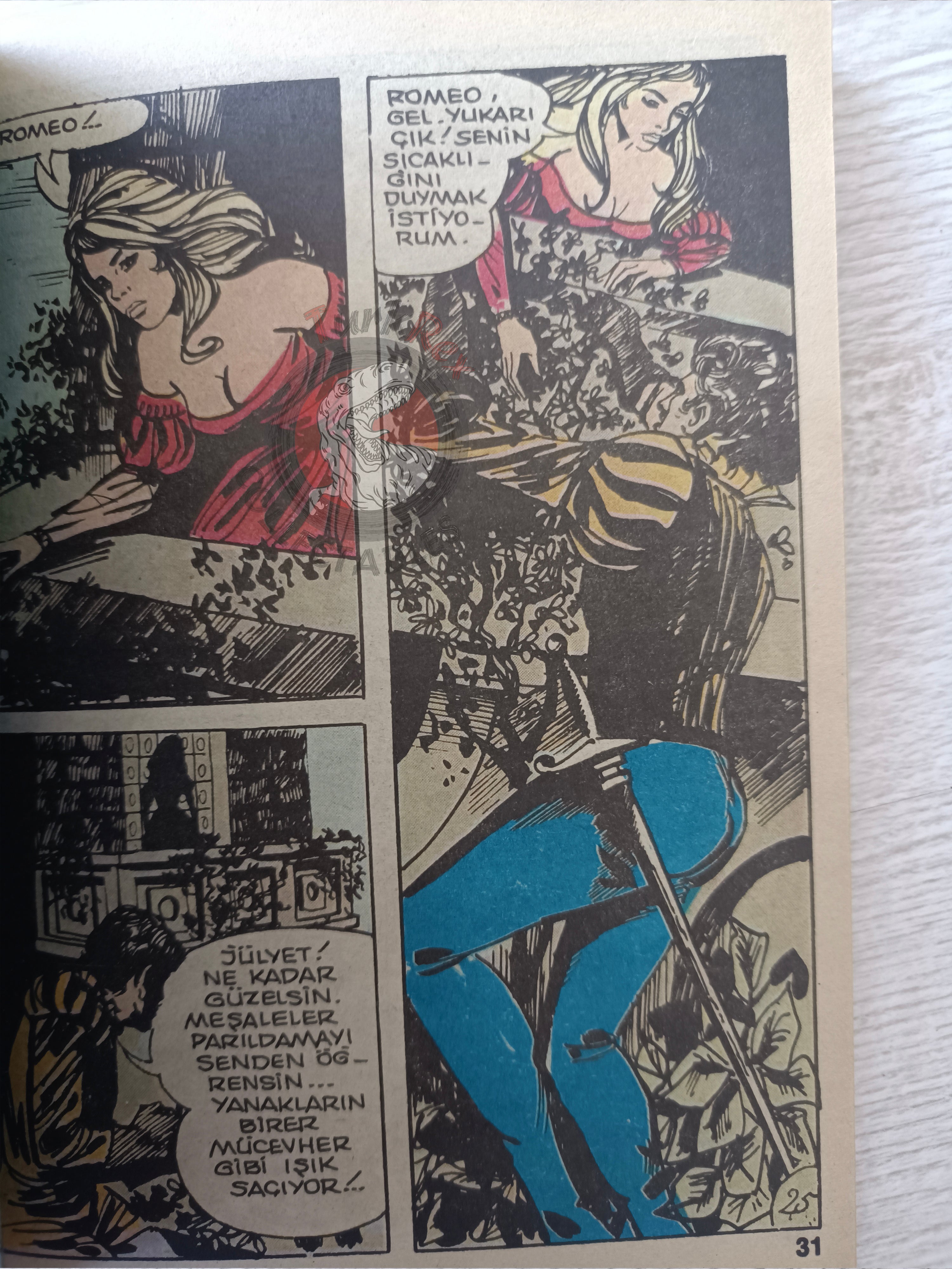 Romeo and Juliet –  William Shakespeare Turkish Comic Turkey Classics Illustrated