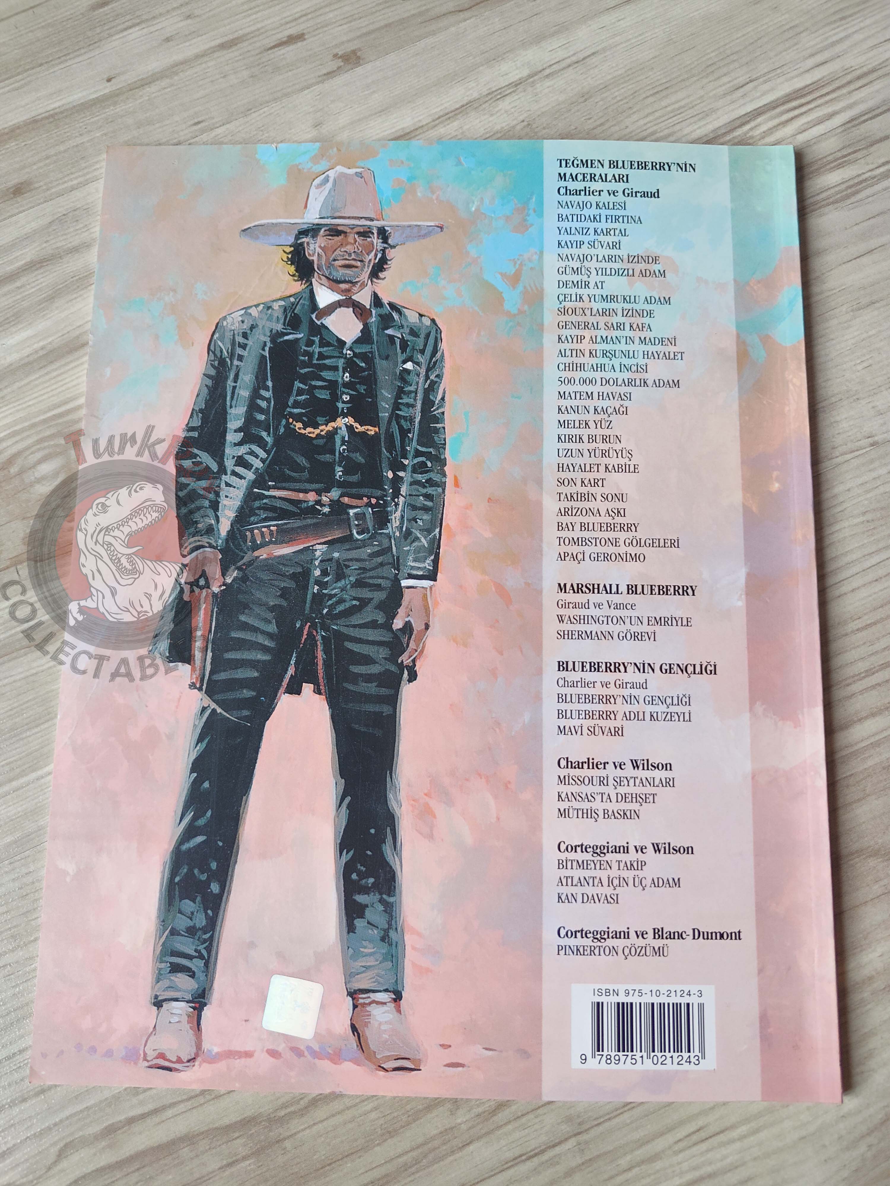 Blueberry #6 – The Man with the Silver Star 2004 1st Edition Turkish Comic Turkey