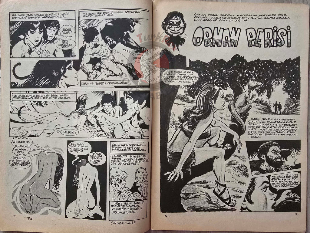 Vampirella #14 1977 Turkish Comic Turkey Warren Publishing cover #47 #50 Morbius Eerie