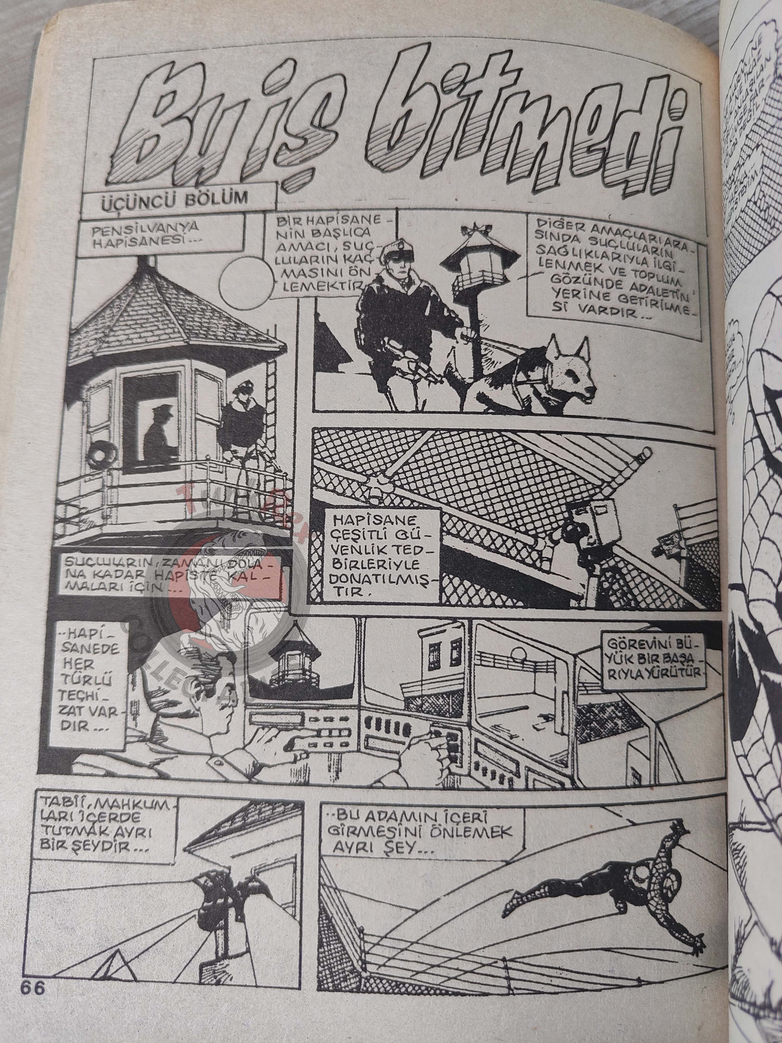 Spider-Man #114 1990 Turkish Comic Turkey Web of #50 Spectacular #150 #151