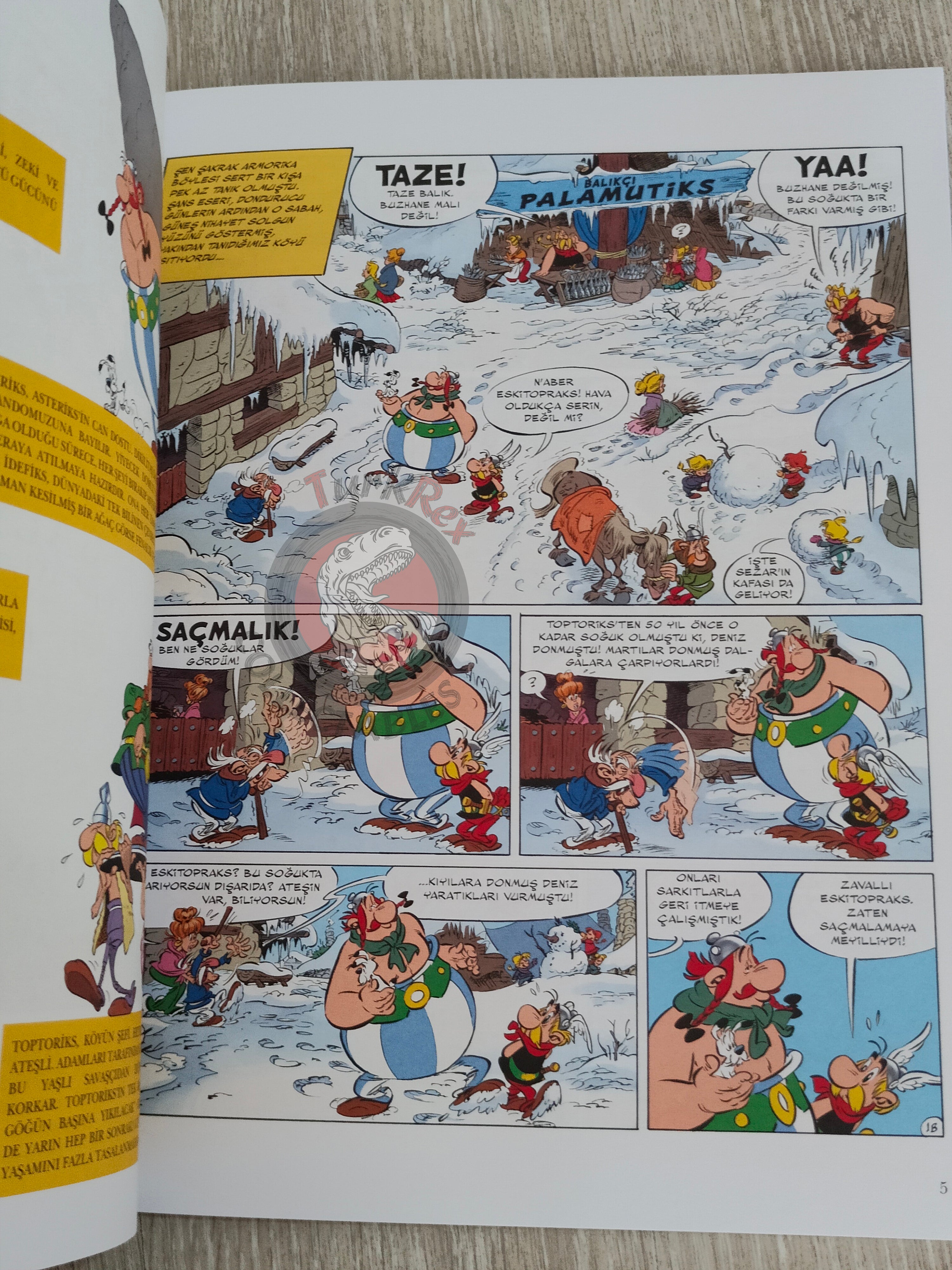 Asterix – Asterix and the Picts 2014 1st Edition Turkish Edition Comic Turkey