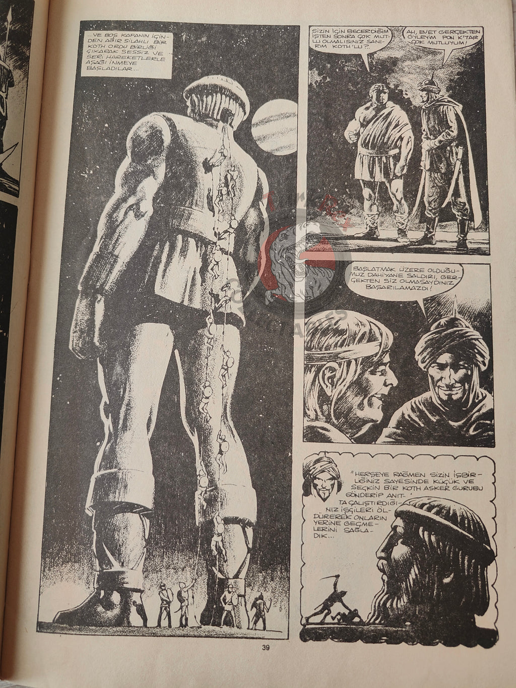 Conan & Superman #57 1983 Turkish Comic Turkey