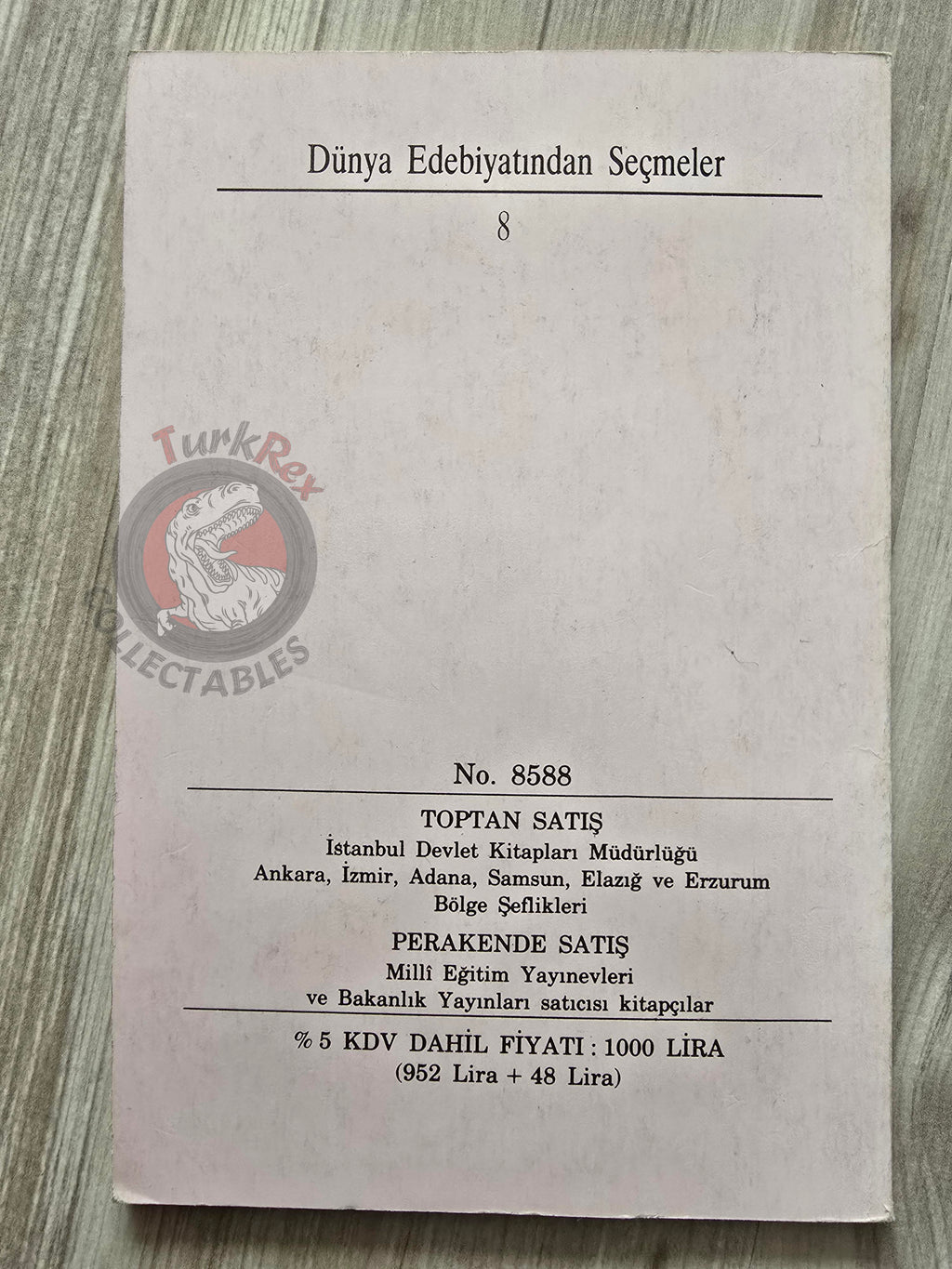 Wilhelm von Scholz – Die Beichte 1989 Turkish Book Turkey